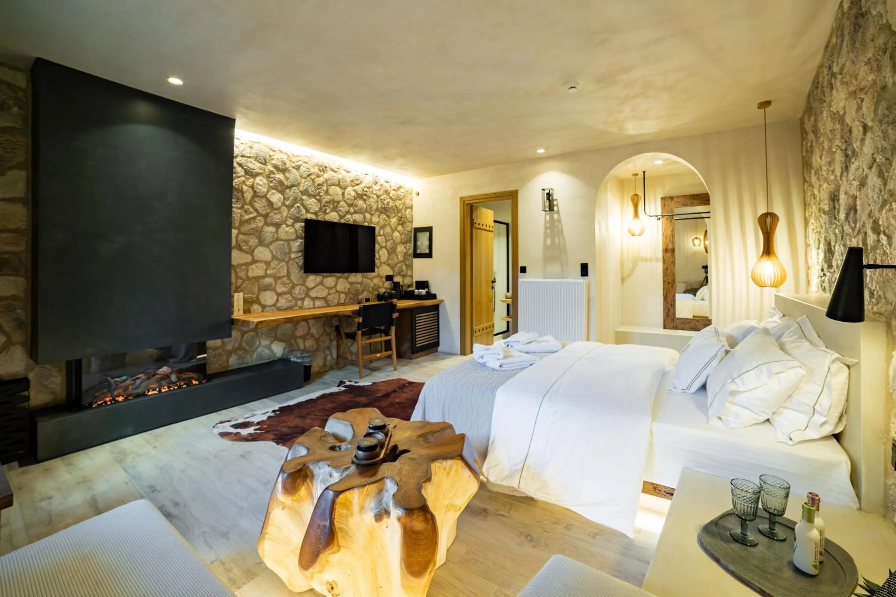 Bed in Maison Michelangelo