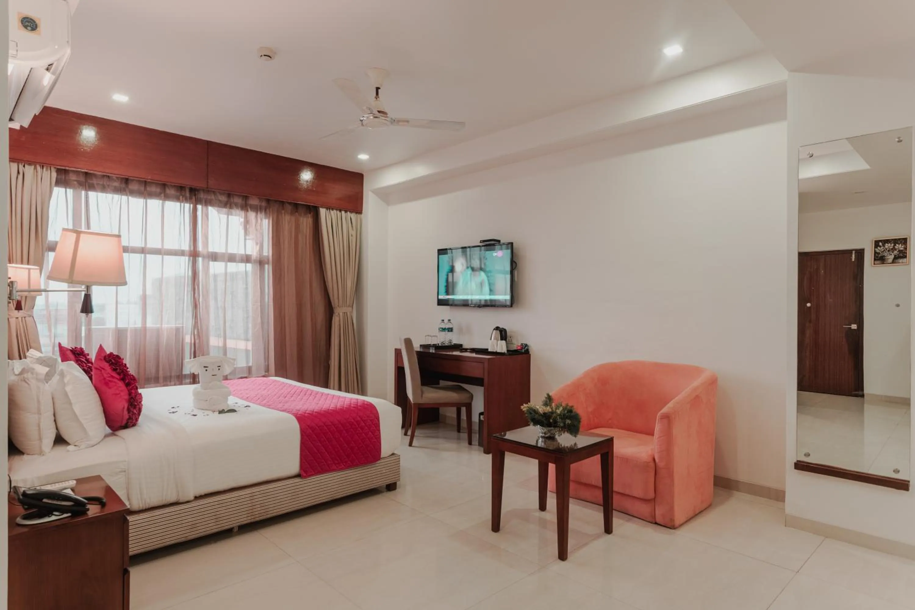 Bed in Diamond Palace Lords Plaza Nepalgunj