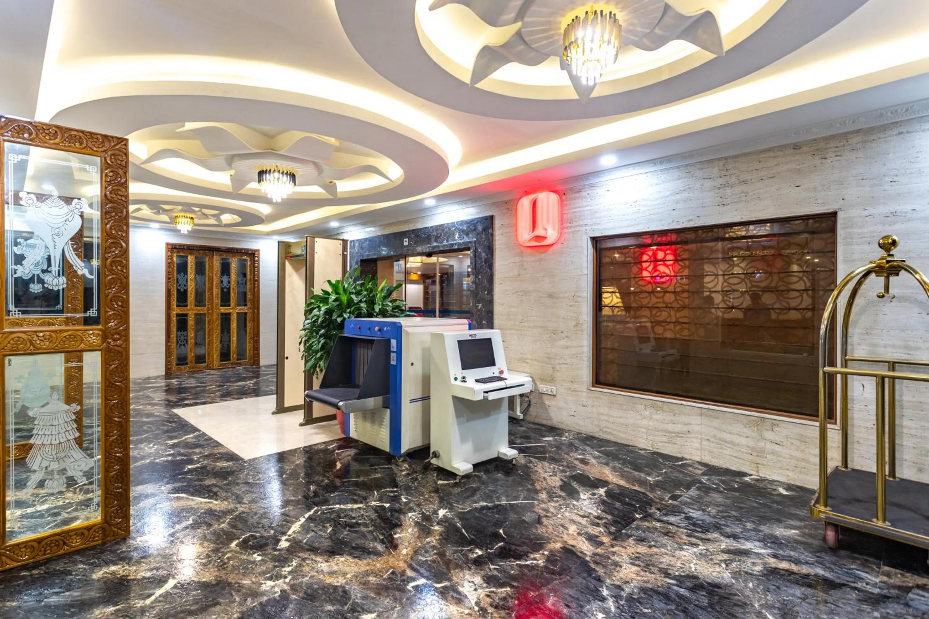 Lobby or reception in Diamond Palace Lords Plaza Nepalgunj