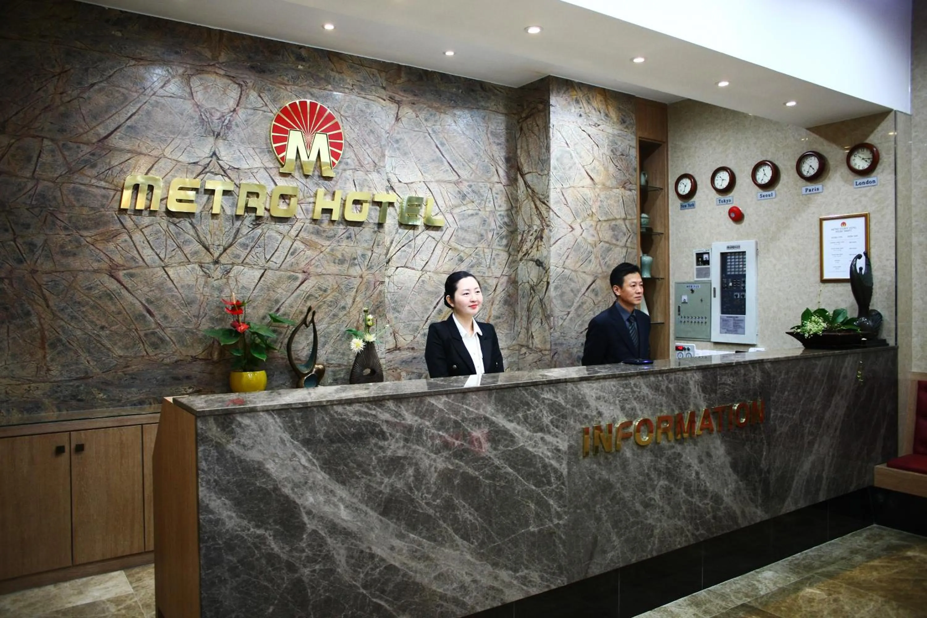 Staff in Metro Pol Tourist Hotel