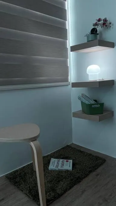 Library in Cozy aesthetic stay near Alabang