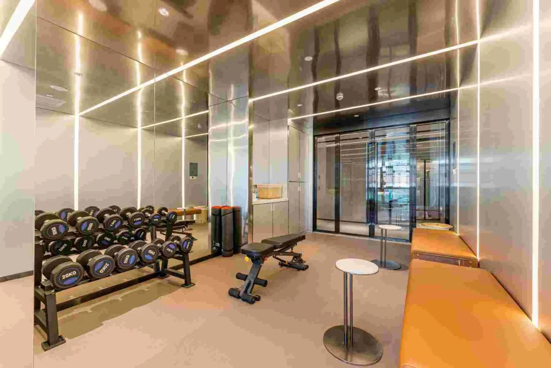 Fitness centre/facilities in Crystal Hotel Shanghai North Sichuan Road on the Bund