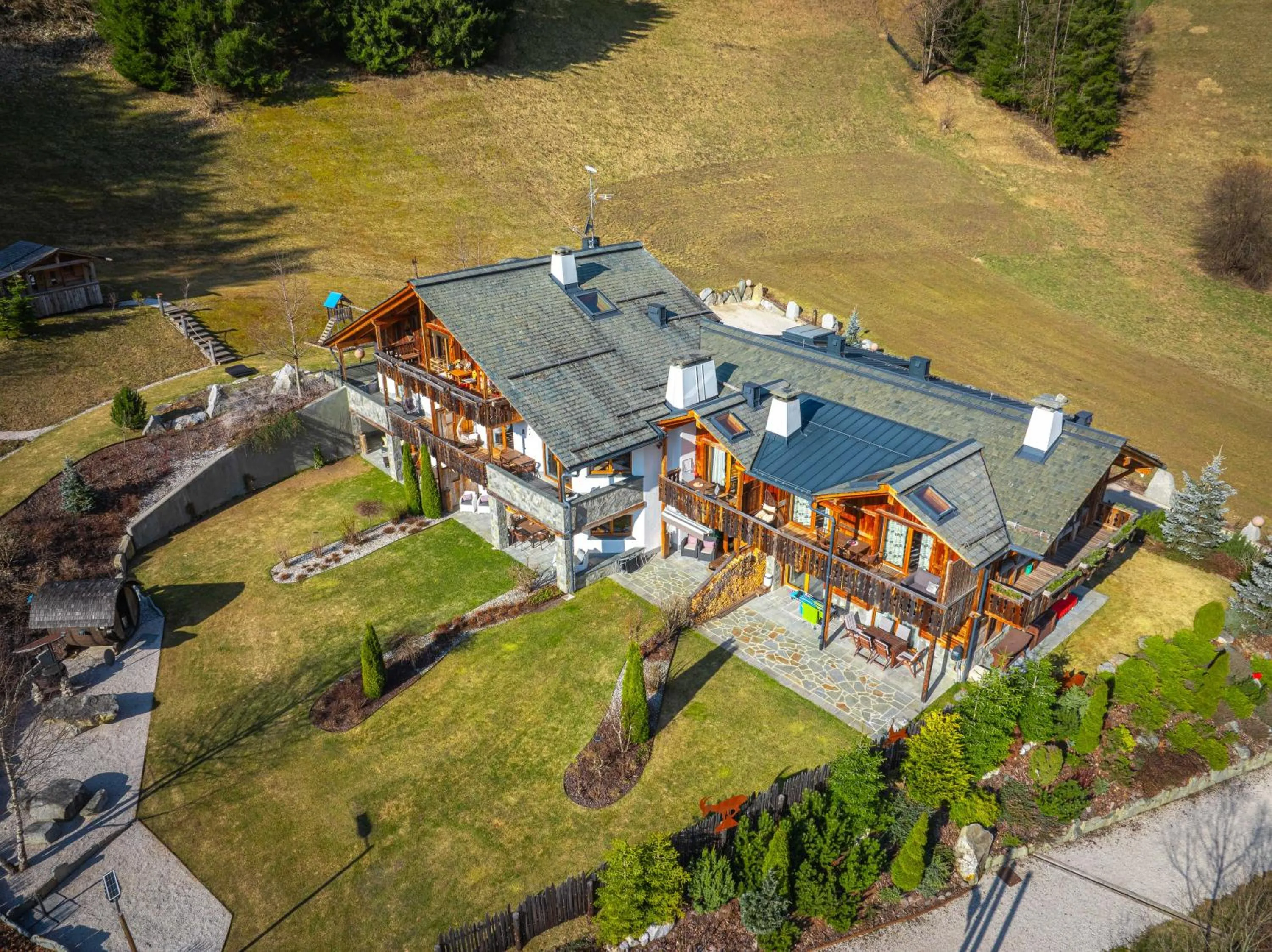 Property building in Alpine Mountain Chalet