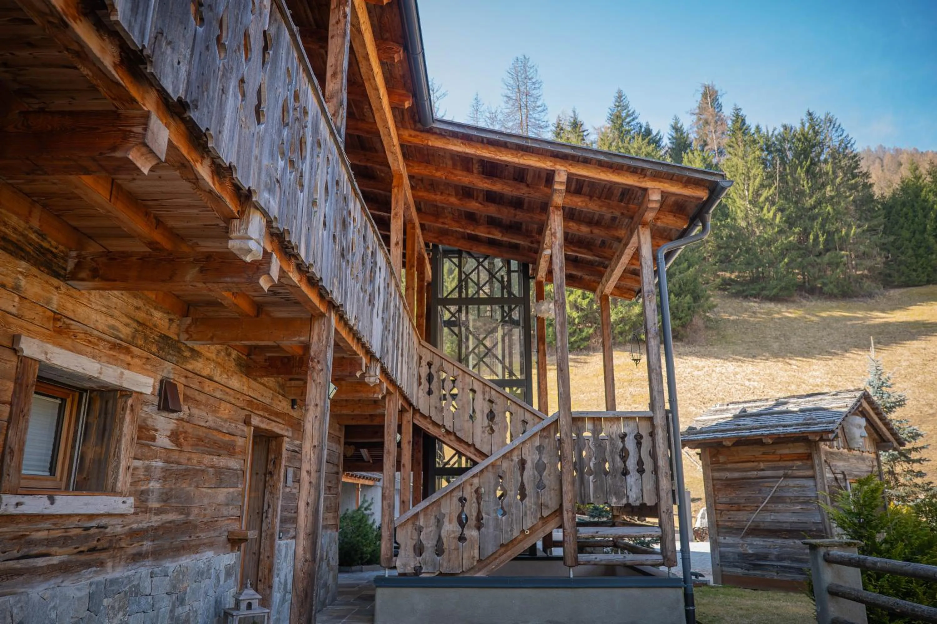 Property building in Alpine Mountain Chalet
