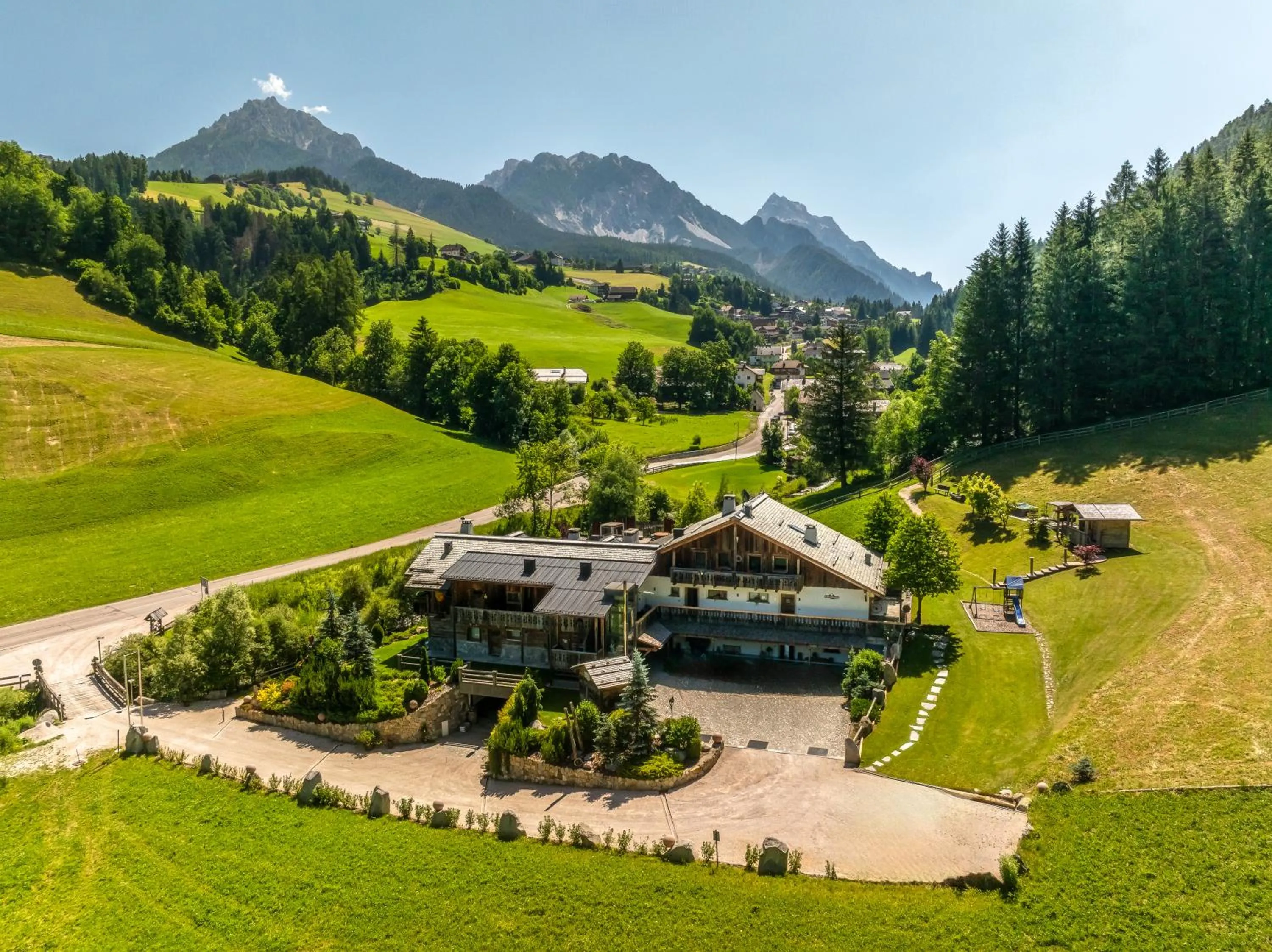Property building in Alpine Mountain Chalet