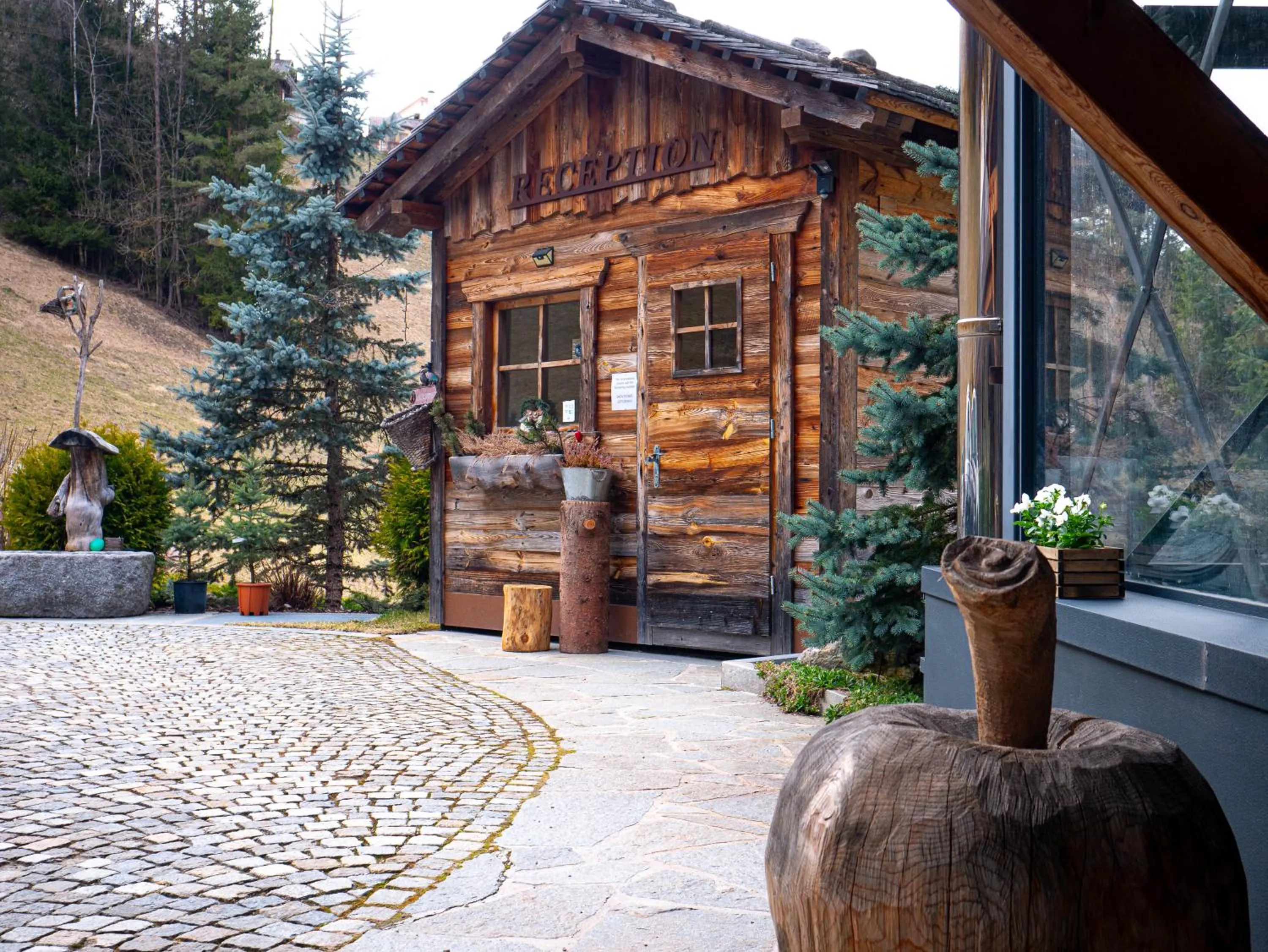 Property building in Alpine Mountain Chalet