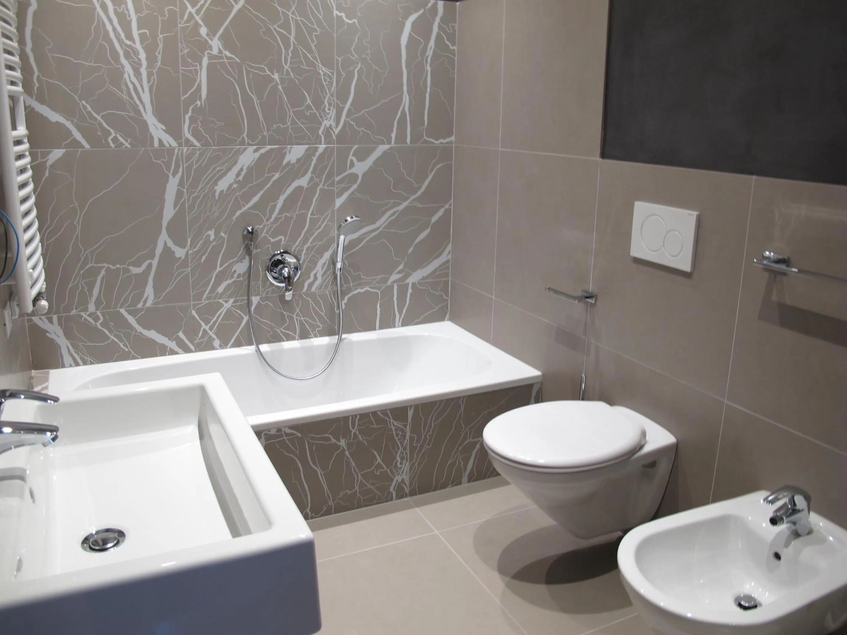 Shower in Alpine Mountain Chalet