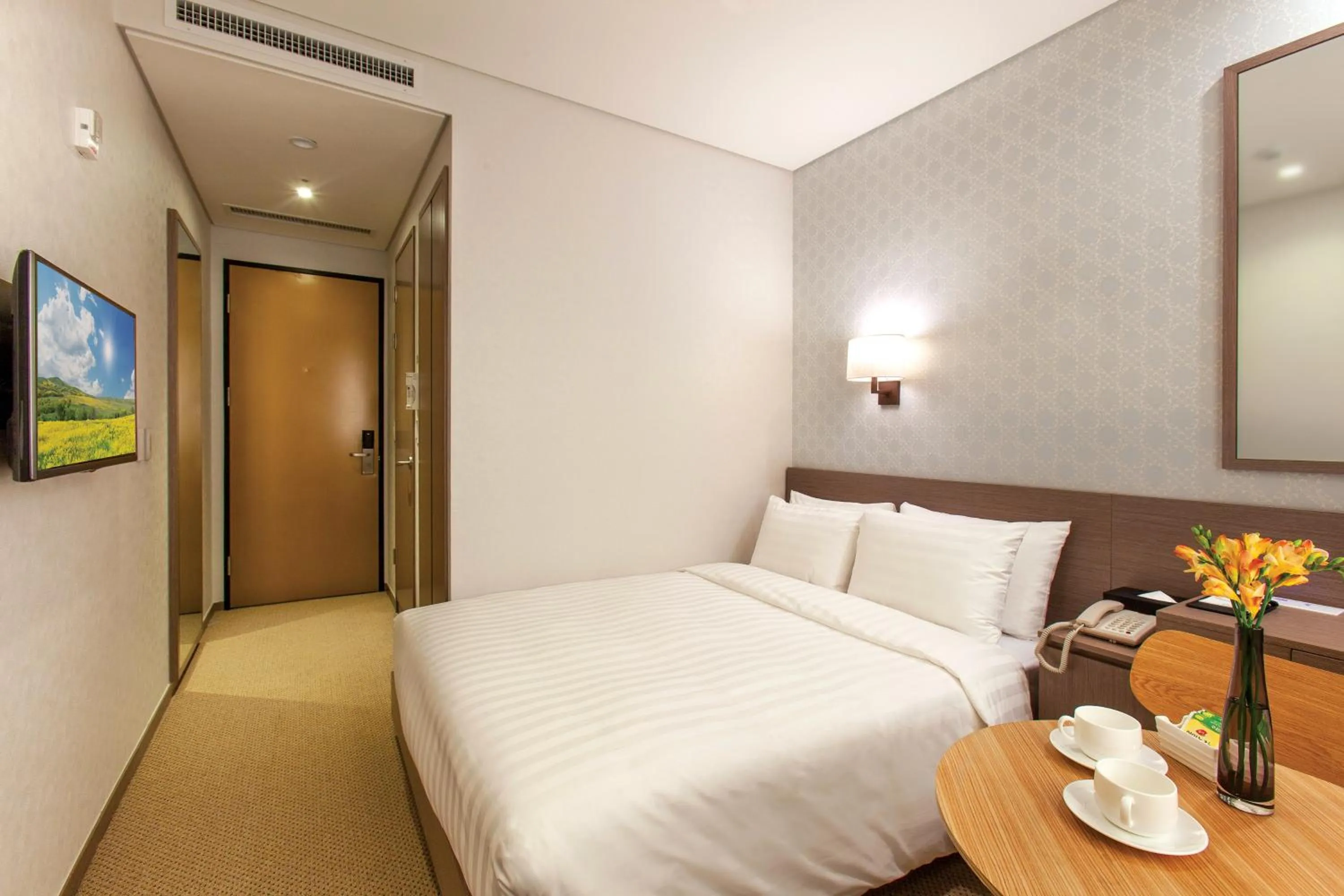 Bed in Migliore Hotel Seoul Myeongdong