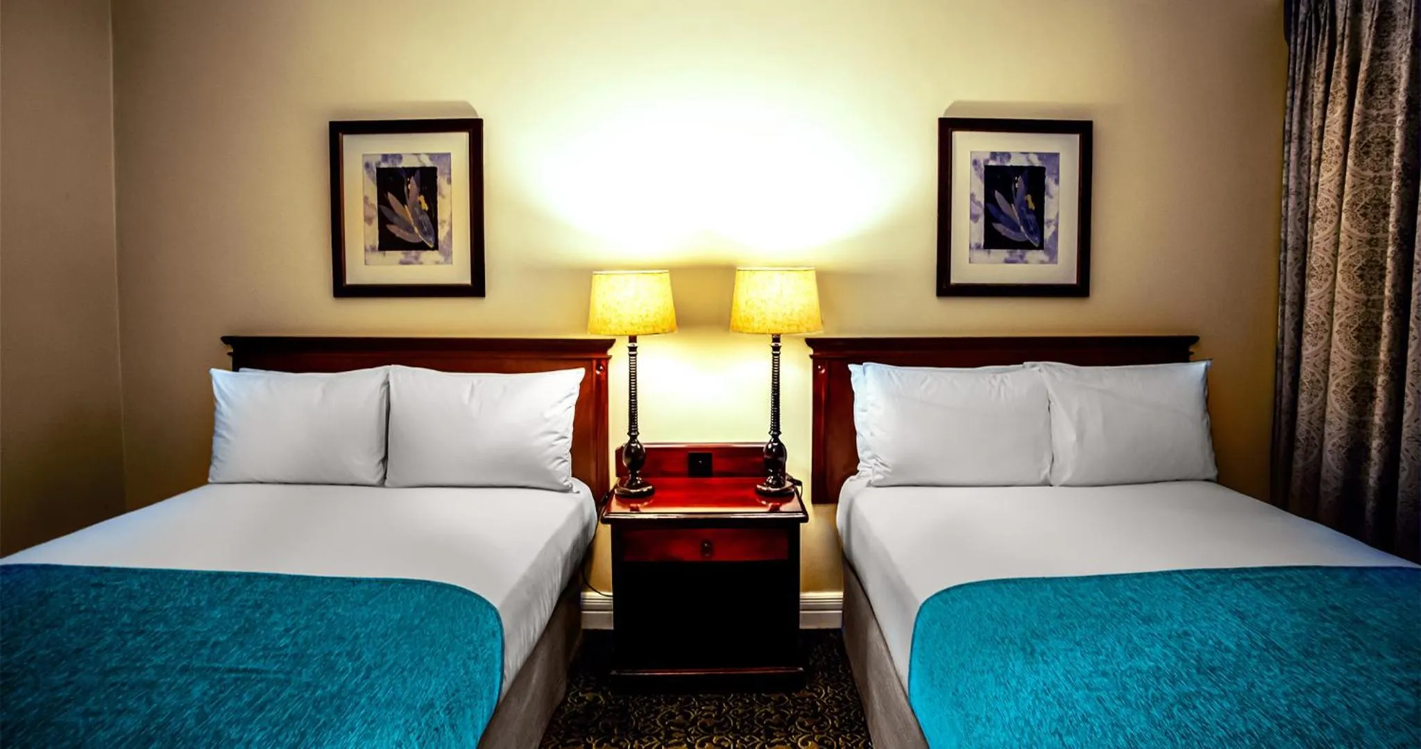 Bed in The Ridge Hotel