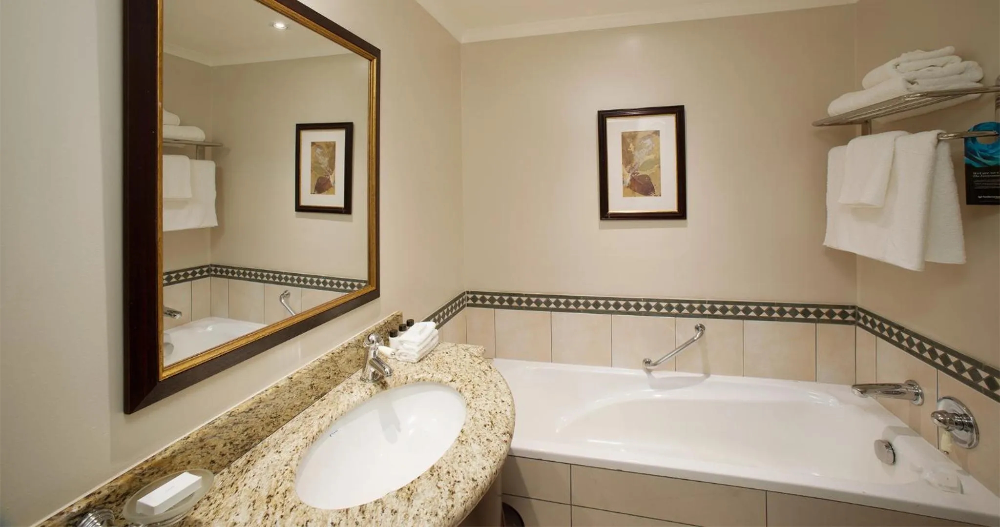 Bathroom in The Ridge Hotel