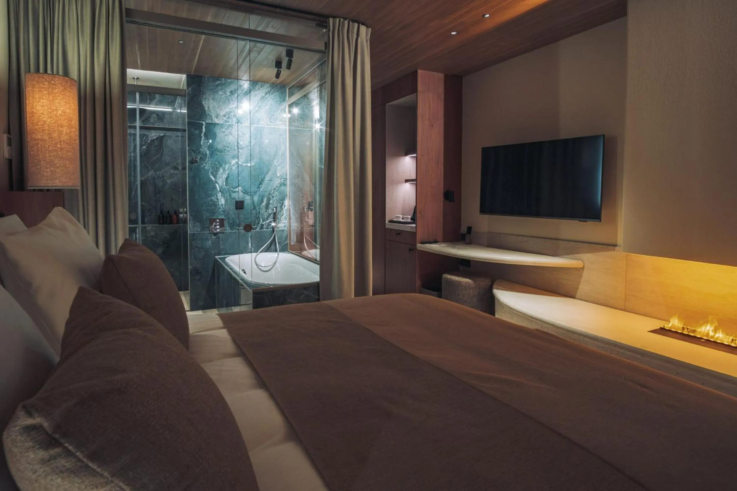 Bed in Van Oys Maastricht Retreat, a Leading Hotel of the World