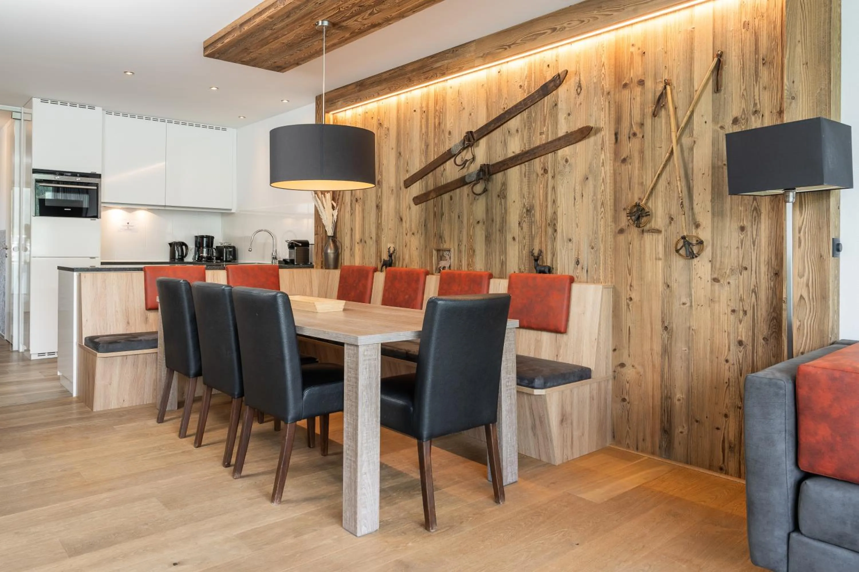 Dining area in Residence Bellevue