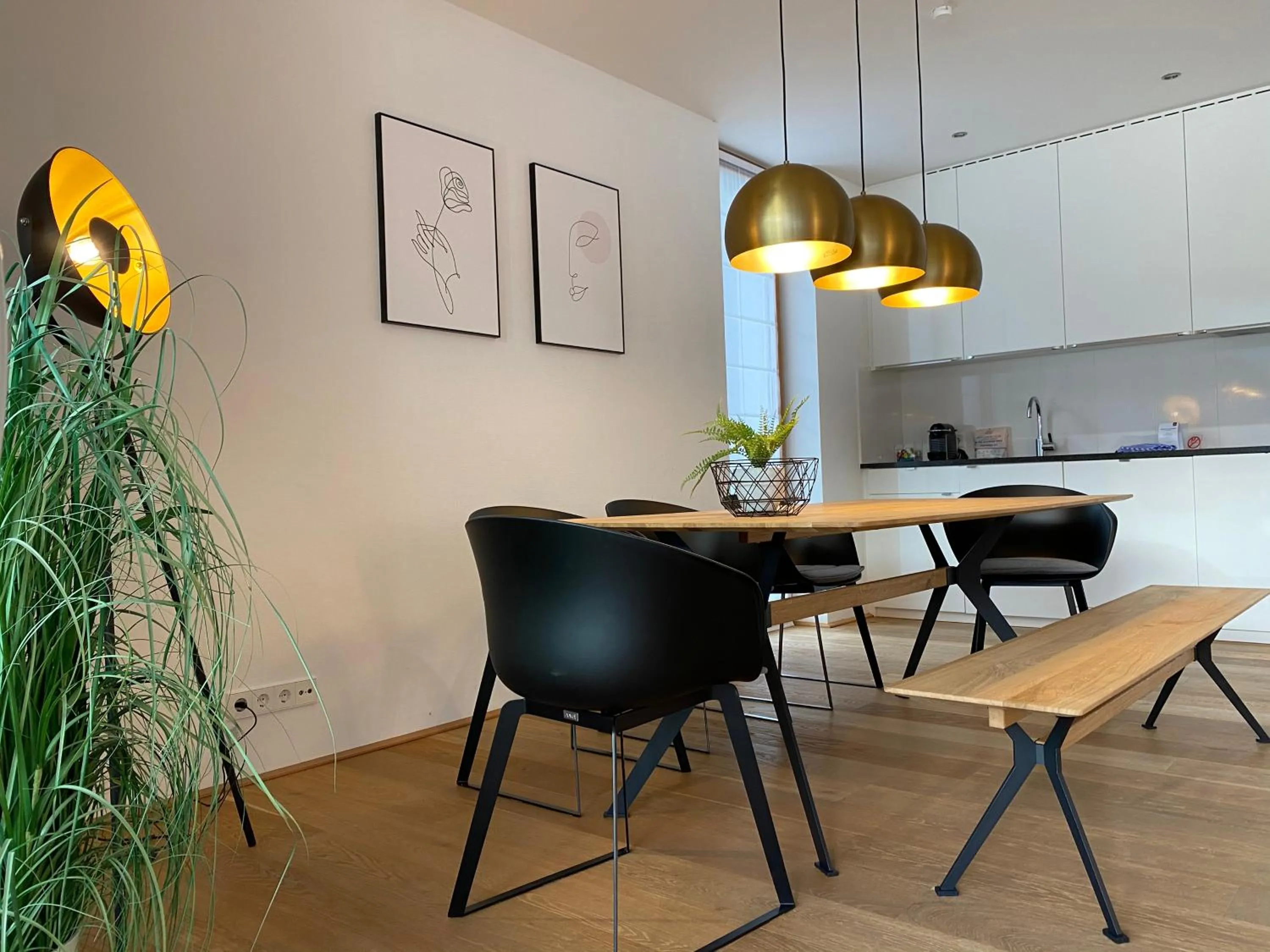 Dining area in Residence Bellevue