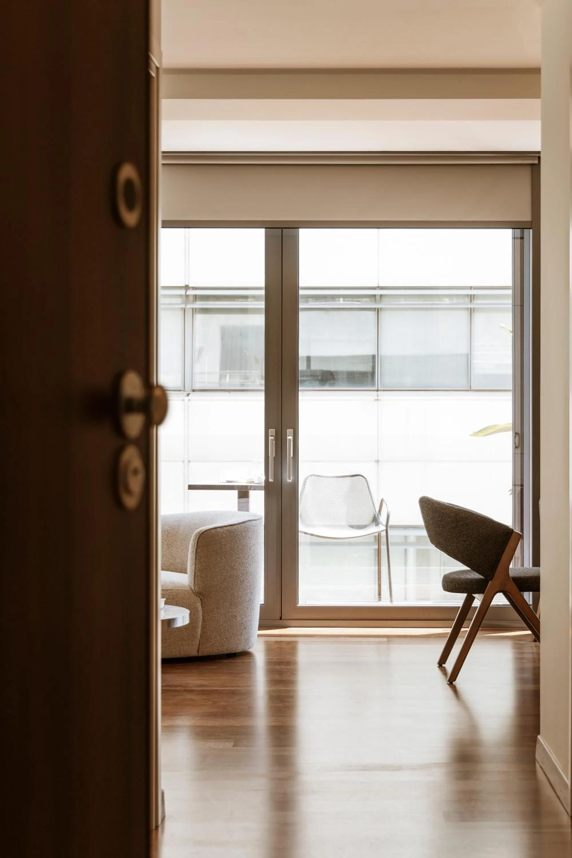 Seating area in Likno Athens