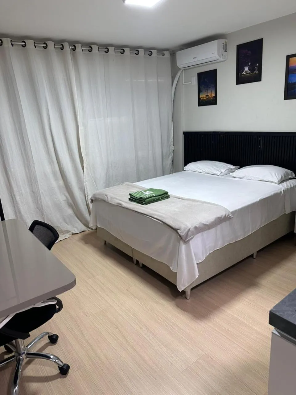 Apartment 2 - single occupancy in Temporada - Kit Brasília - Sudoeste- 222 - Melhor Custo Benefício - Até 4 pessoas