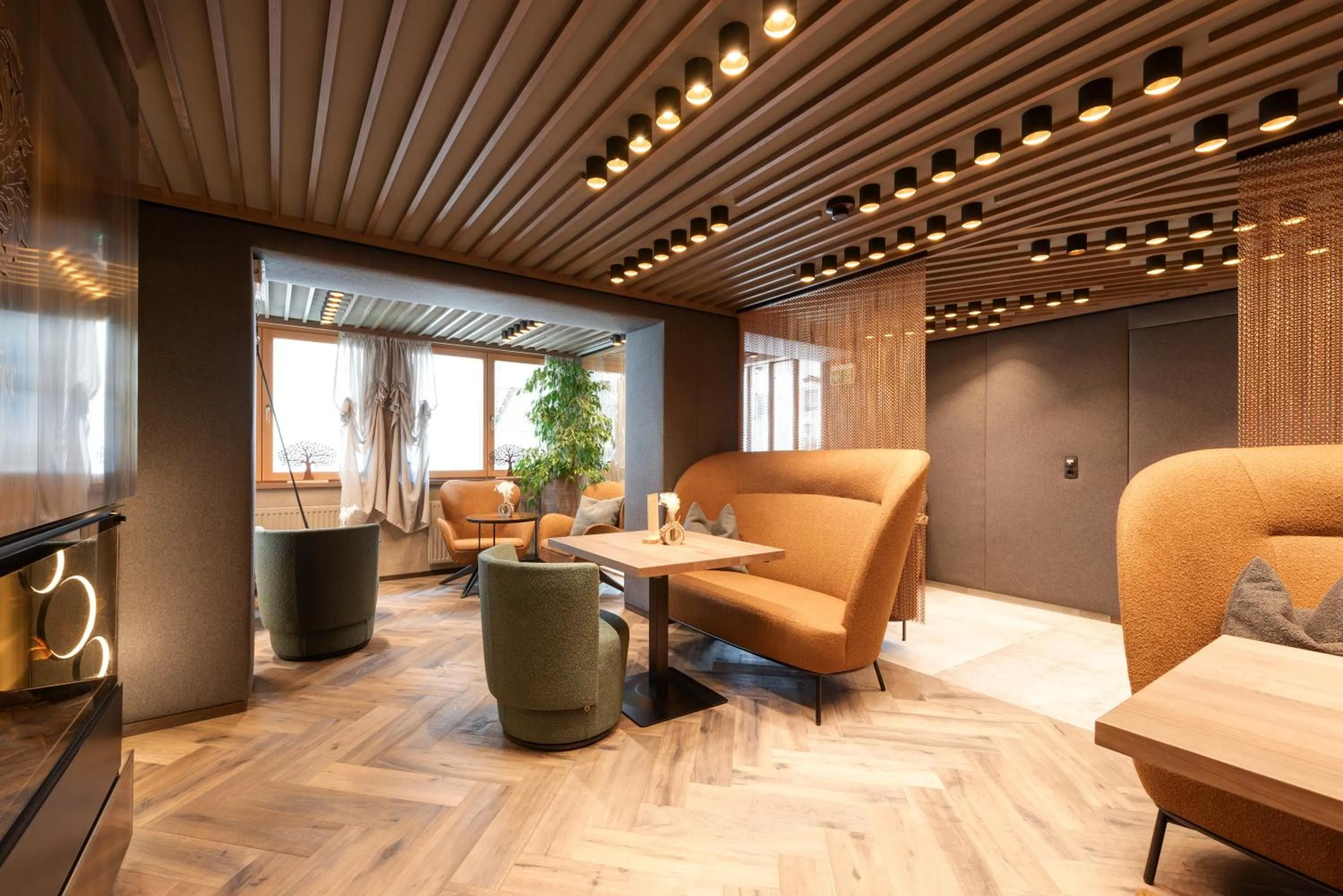 Lobby or reception in Hotel Enzian Paznaun