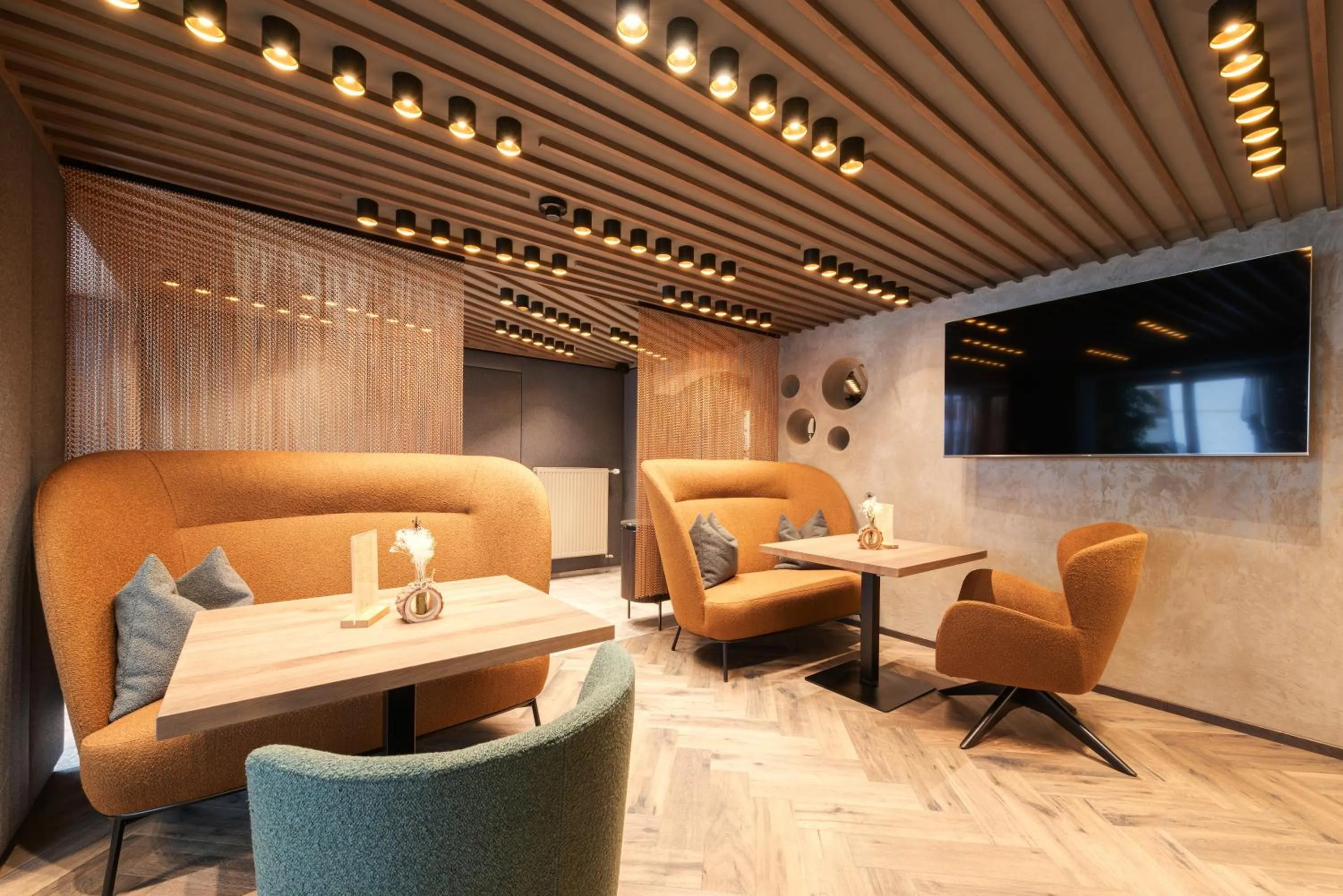 Decorative detail in Hotel Enzian Paznaun