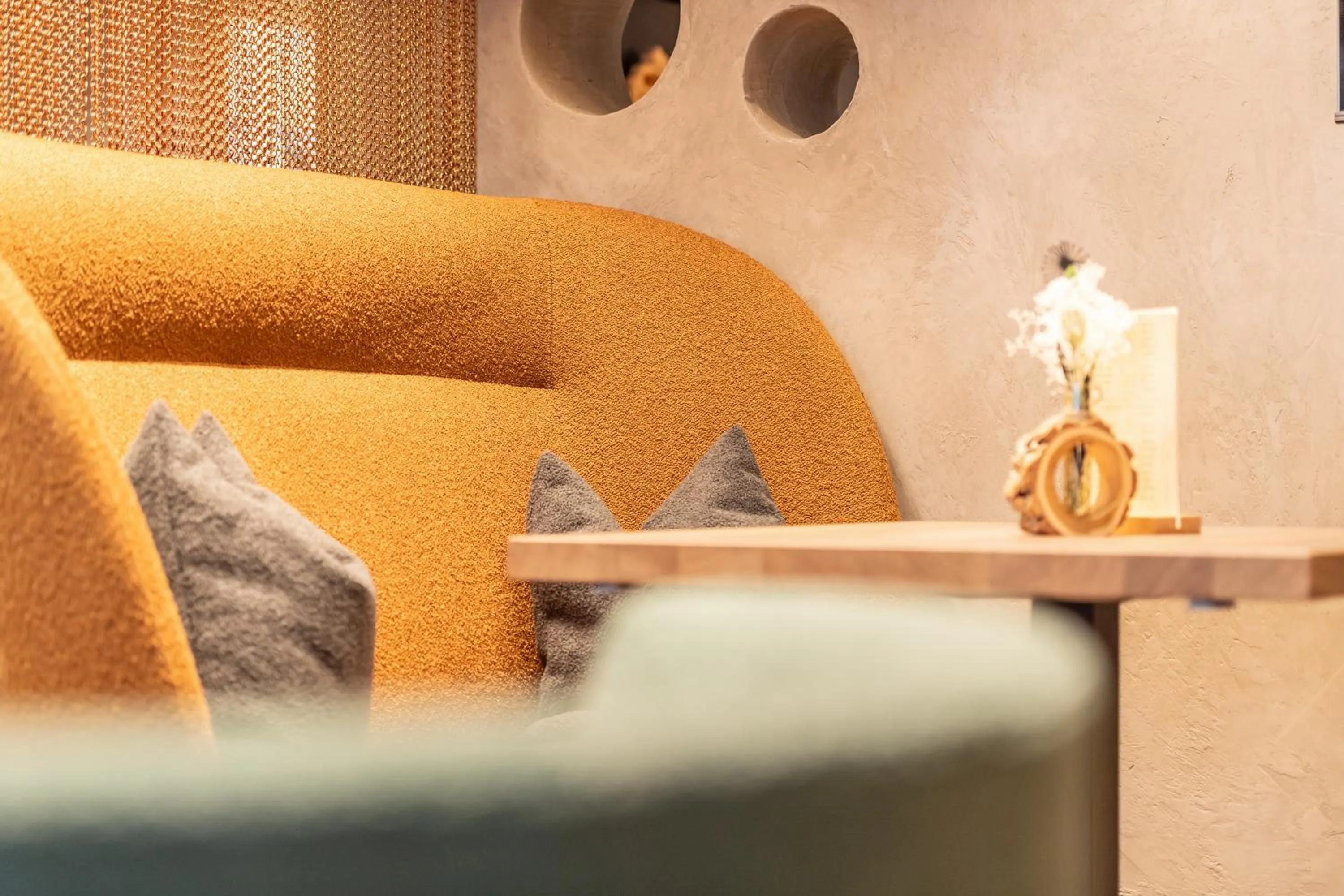 Decorative detail in Hotel Enzian Paznaun