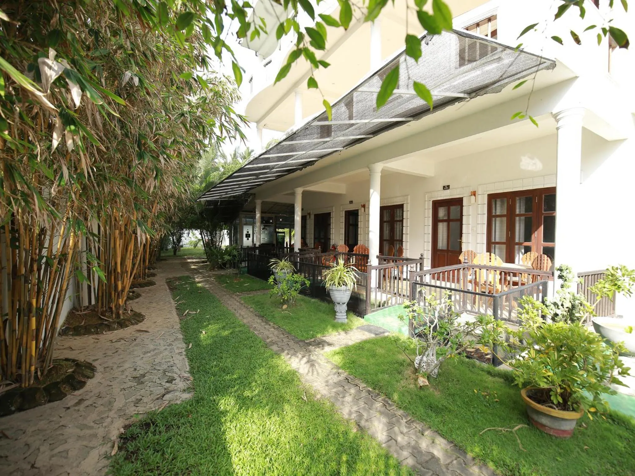 Garden view in Crystal Oceanic