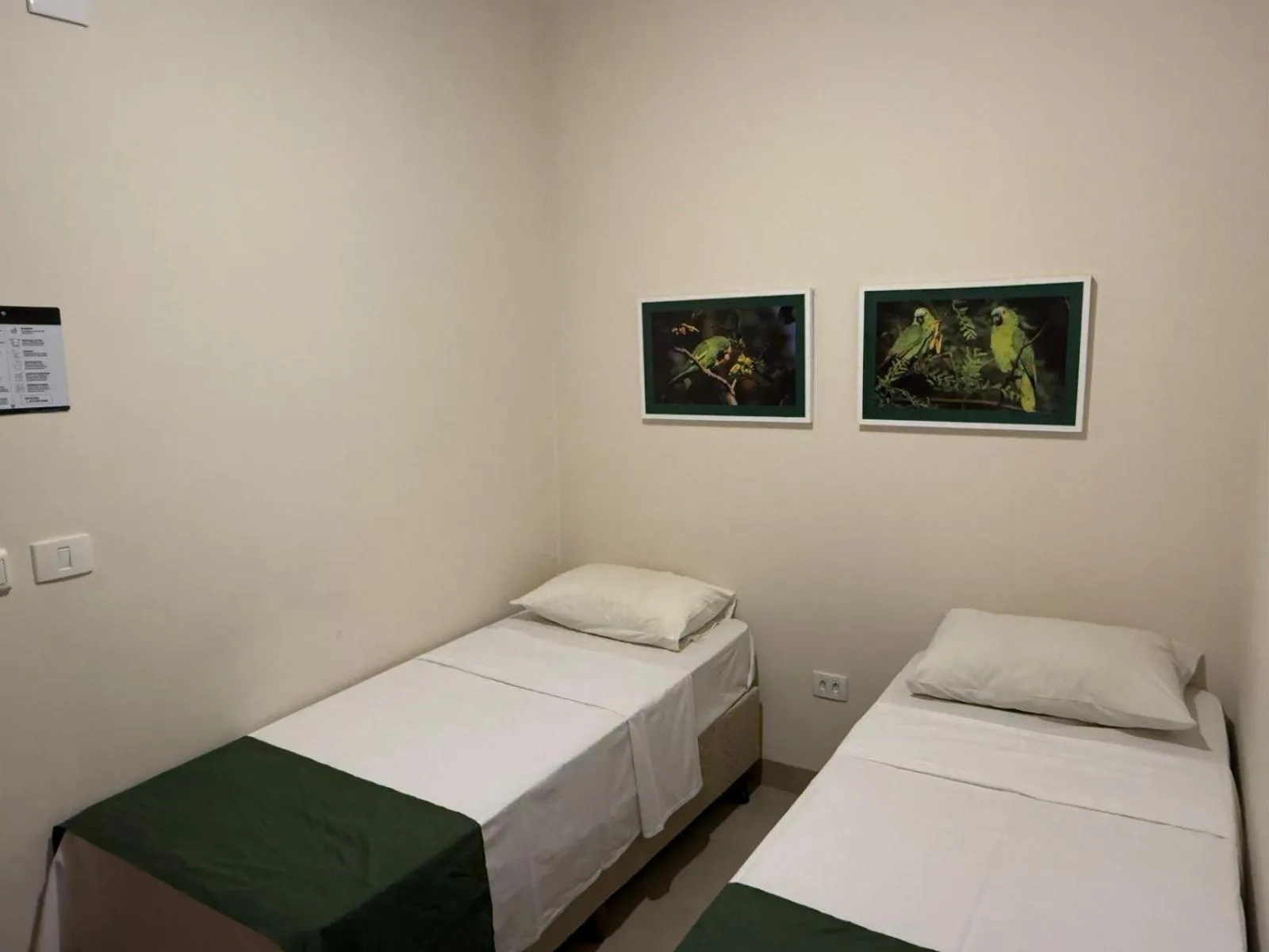 Bed in Hotel Santa Catarina