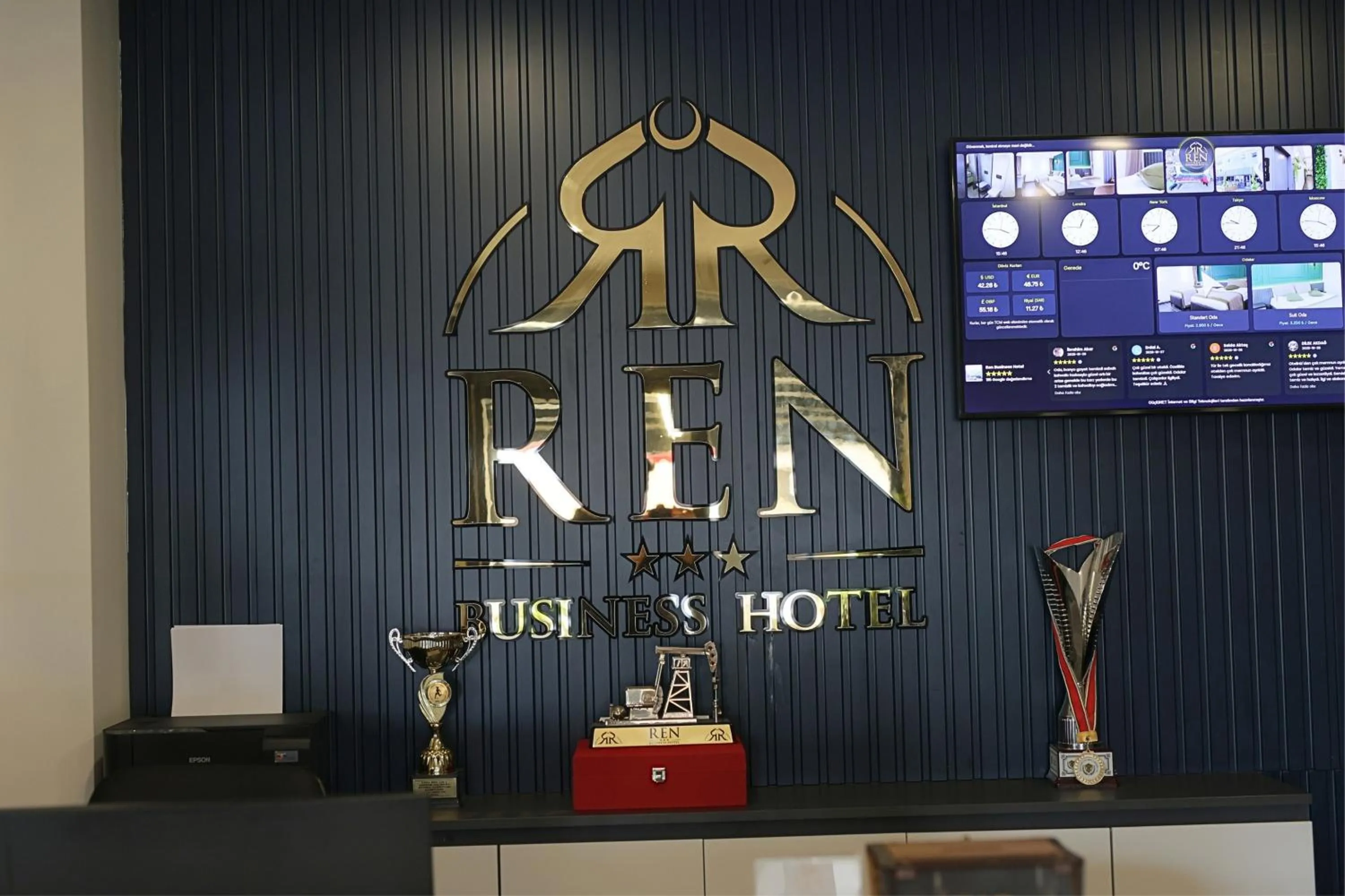 Logo/Certificate/Sign in Ren Business Hotel