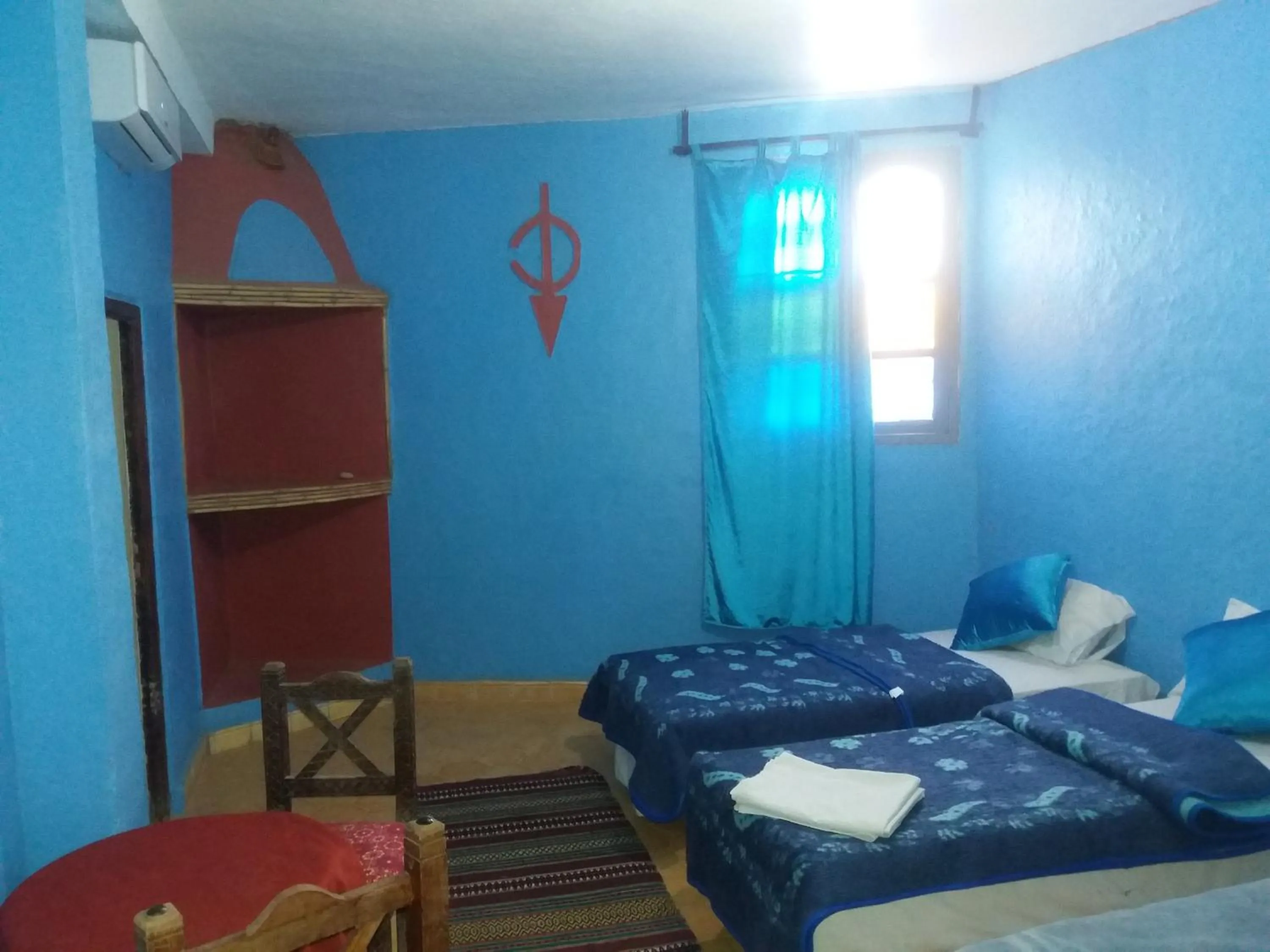 View (from property/room), Bed in Chez Belkacem