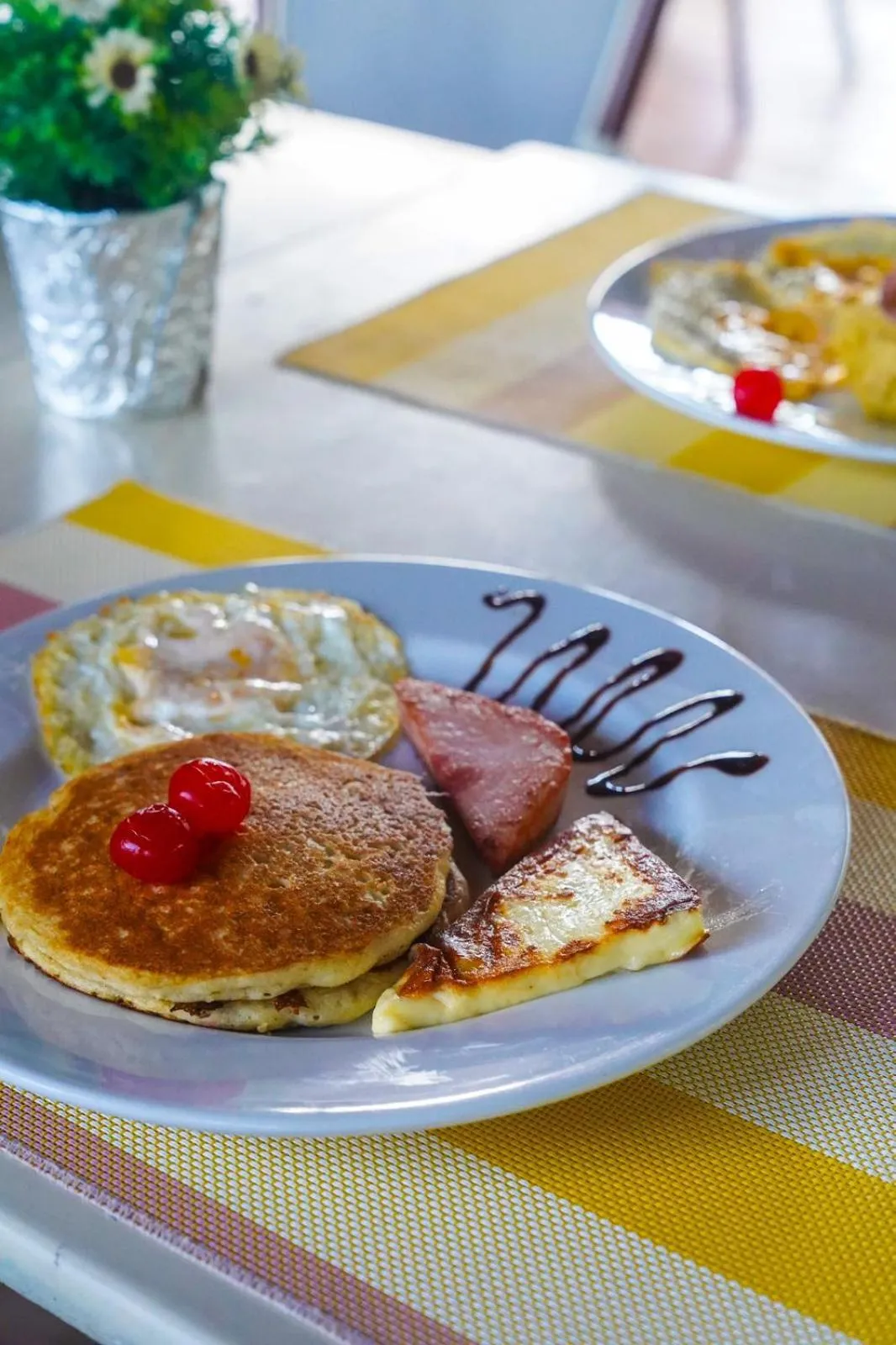Breakfast in Soficu Hotel on the beach bayahibe