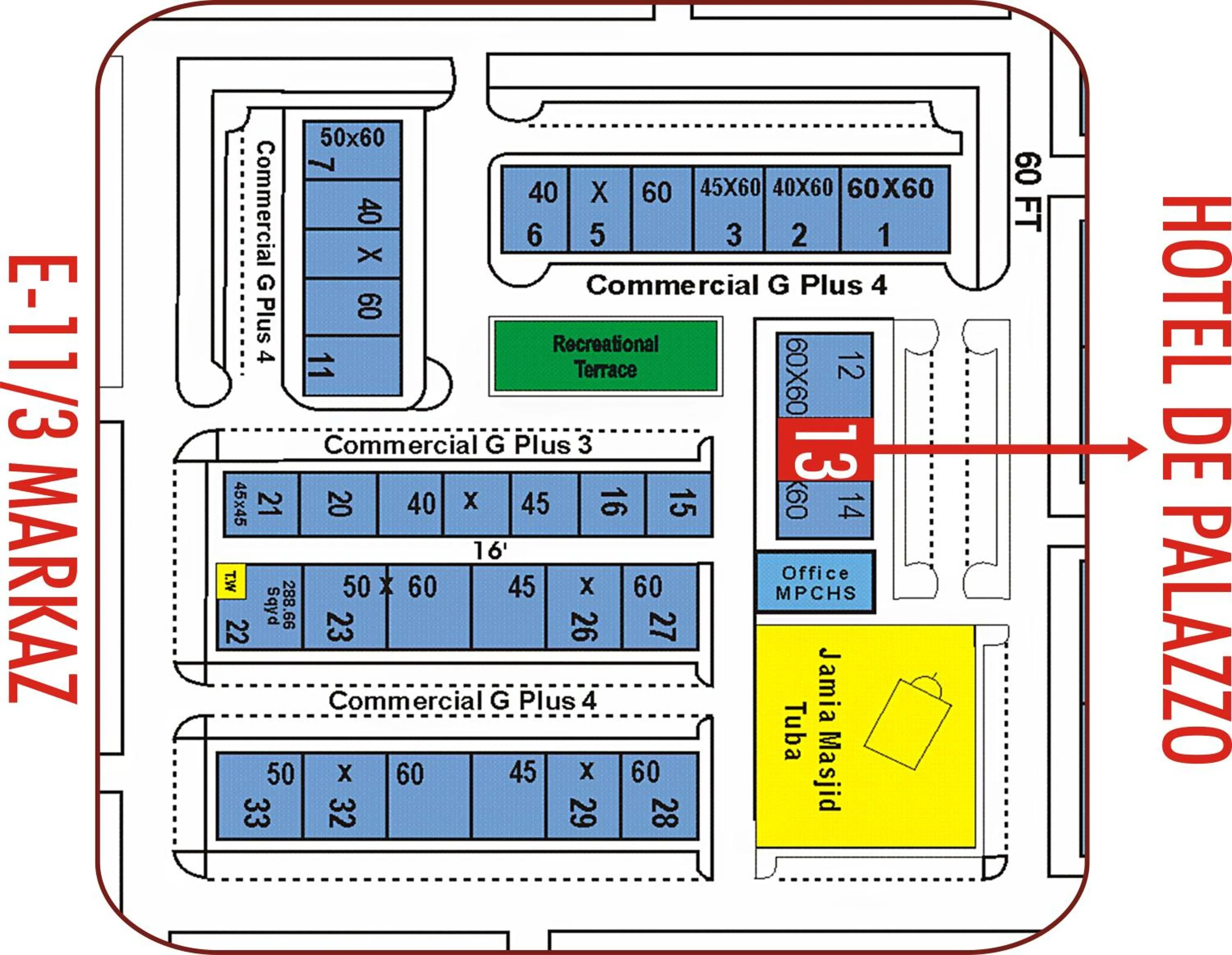 On site in Hotel de Palazzo