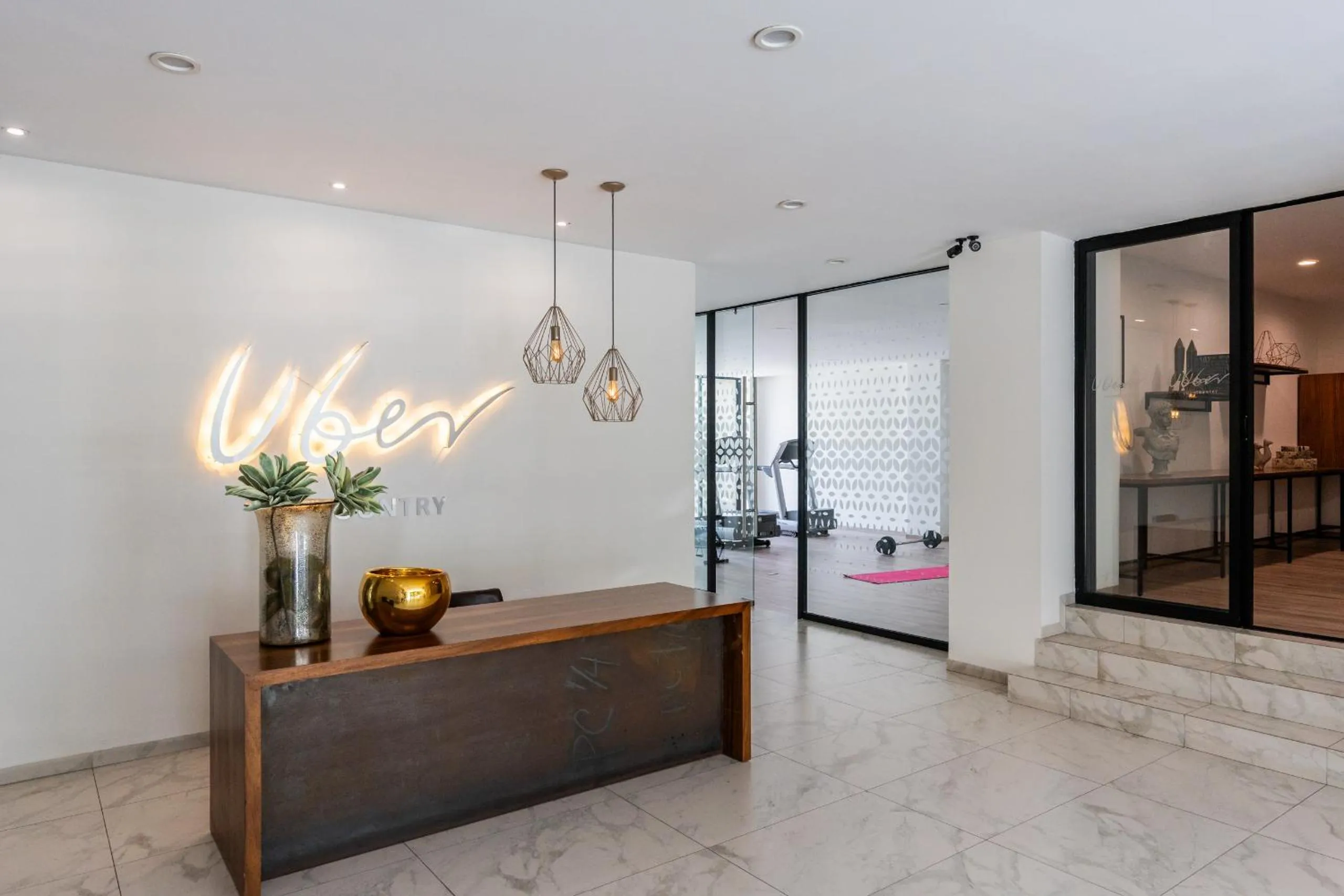 Lobby or reception in DHaus Guadalajara Country Club