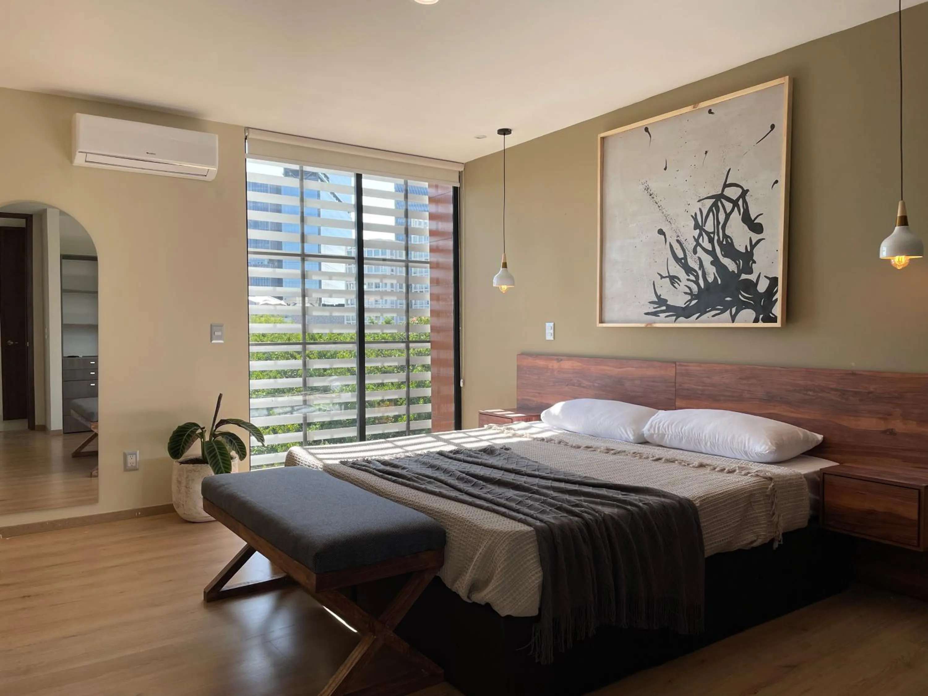 Bed in DHaus Guadalajara Country Club