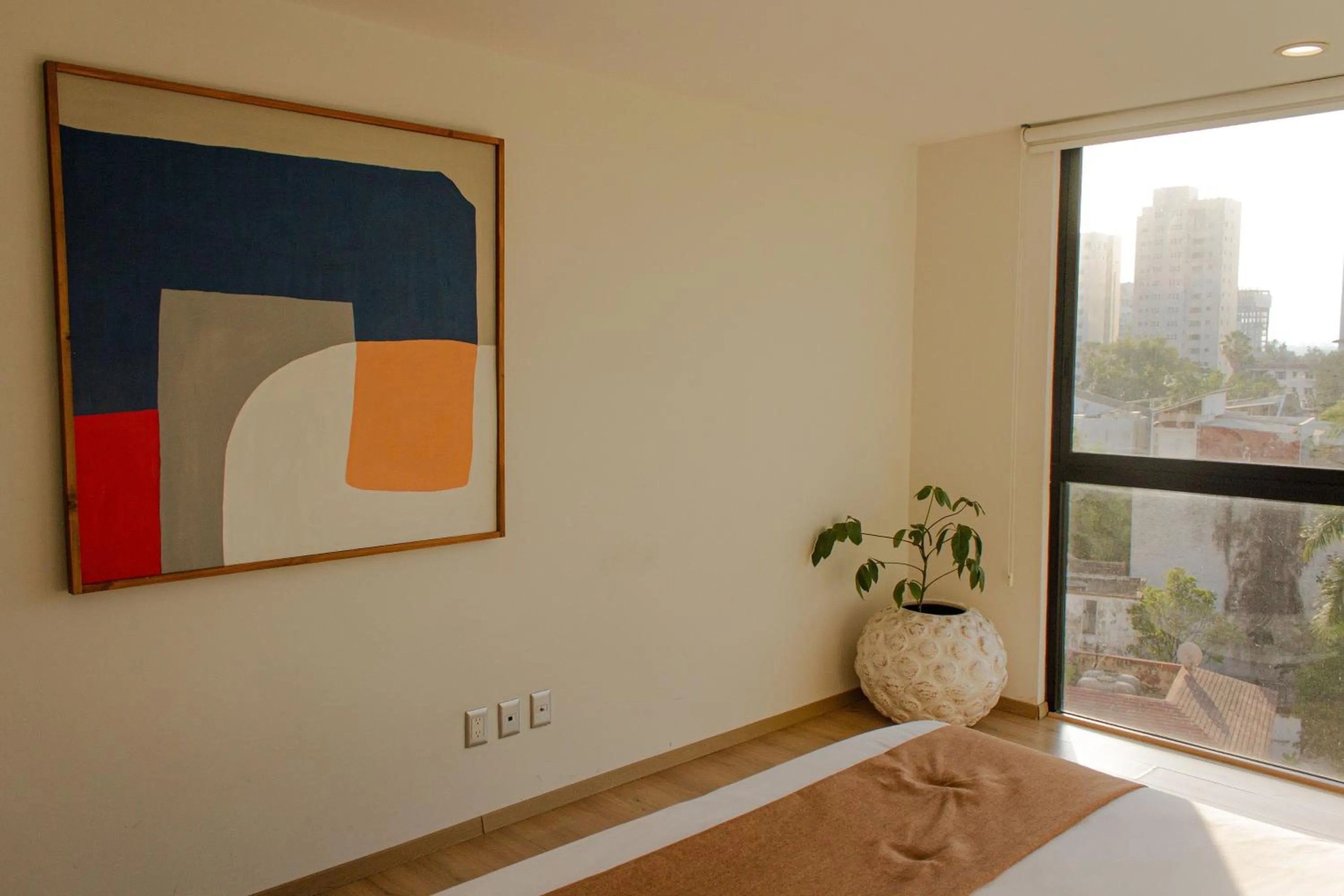 Bed in DHaus Guadalajara Country Club