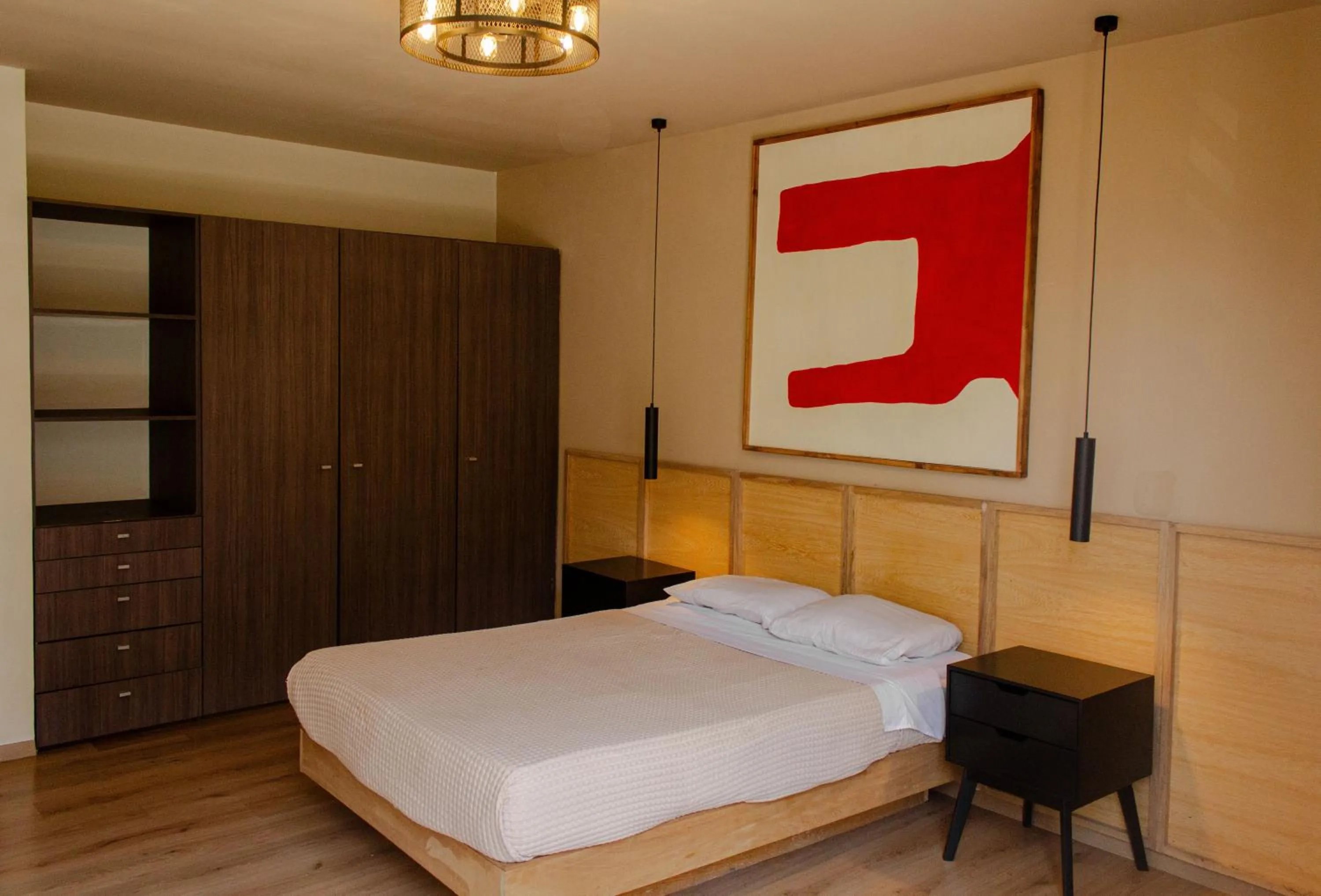 Bed in DHaus Guadalajara Country Club