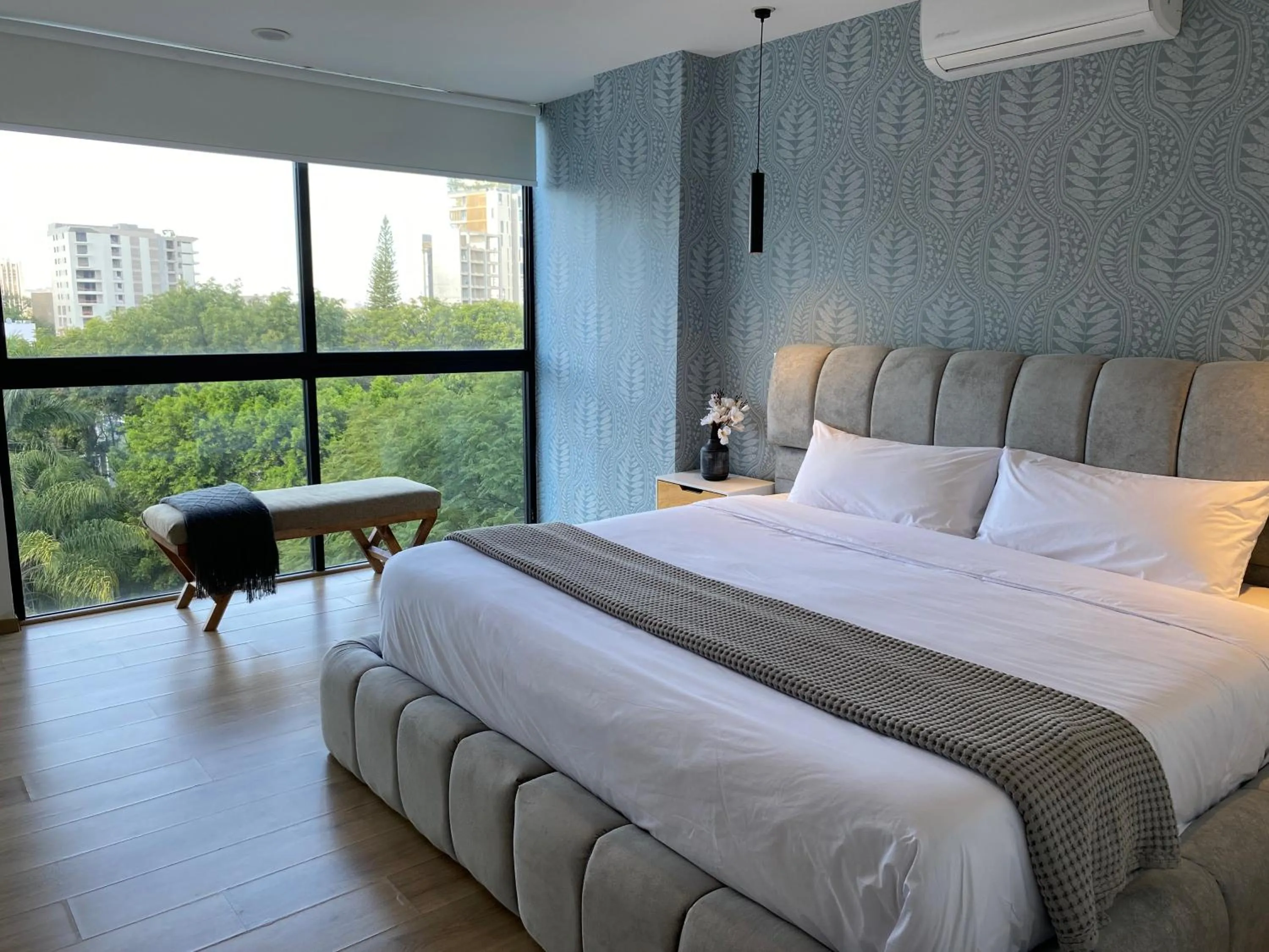 Bed in DHaus Guadalajara Country Club