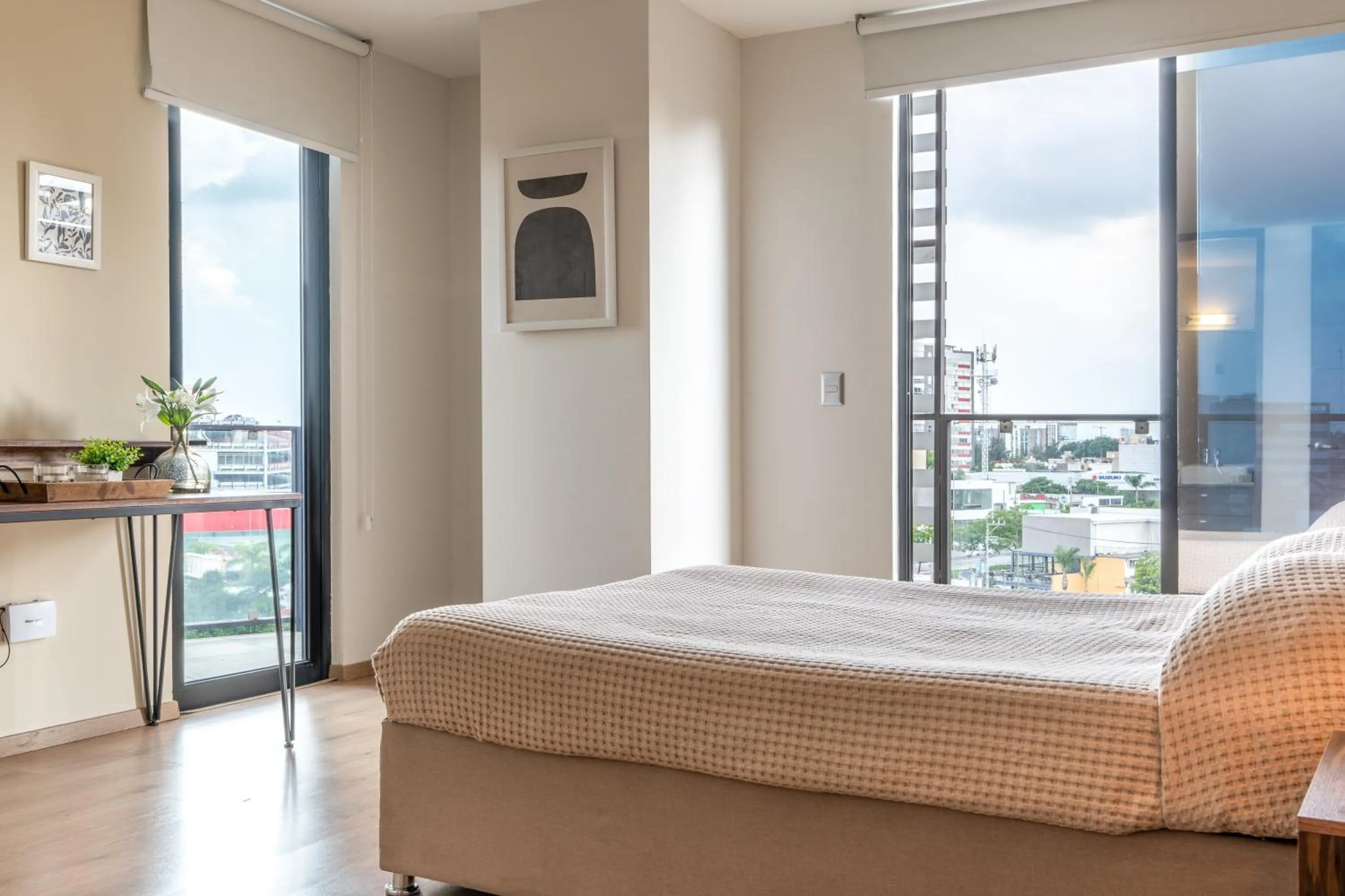 Bed in DHaus Guadalajara Country Club