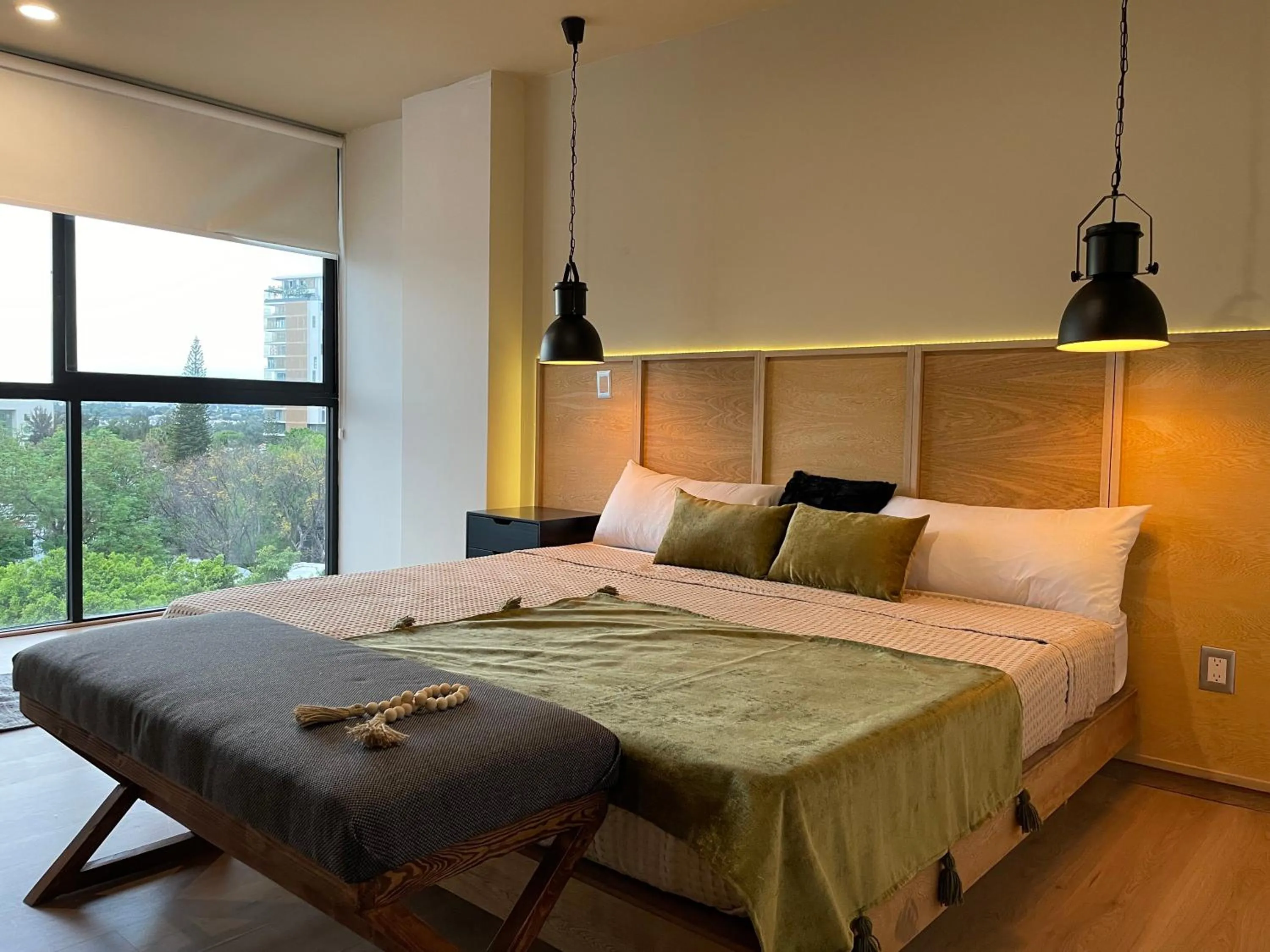 Bed in DHaus Guadalajara Country Club