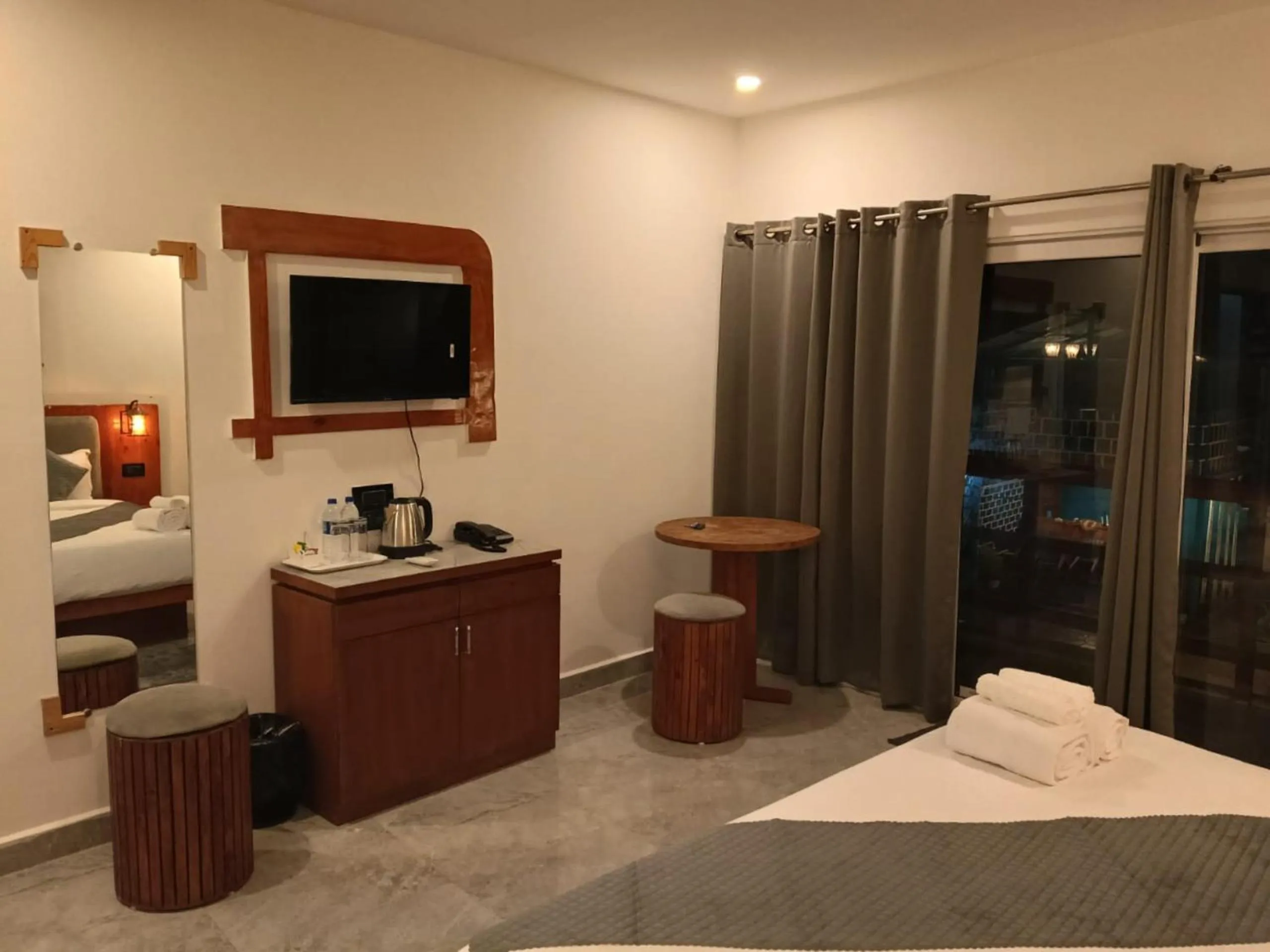 Bed in White Turtle Resort