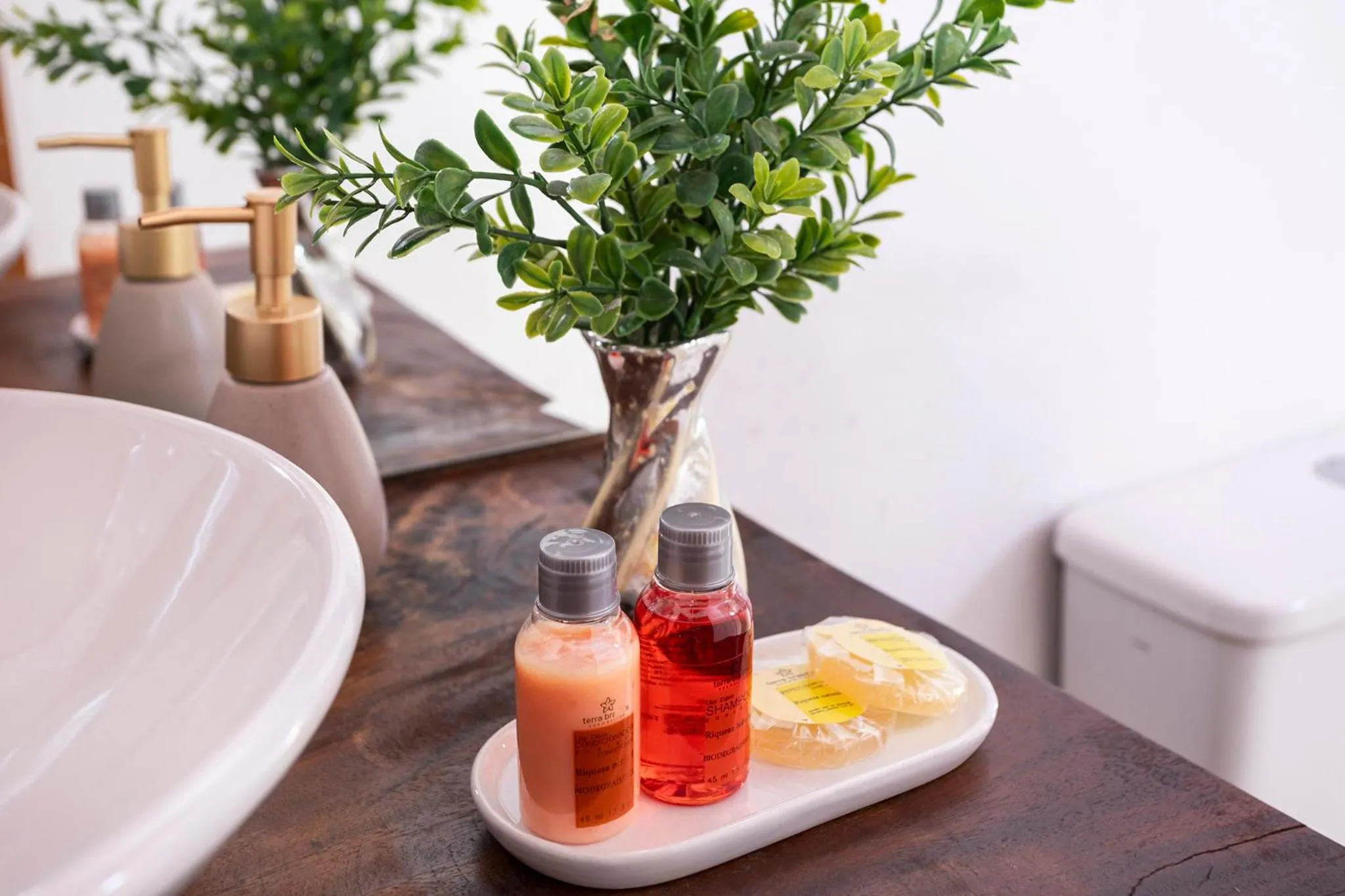 Bathroom in Pousada Vereda da Serra