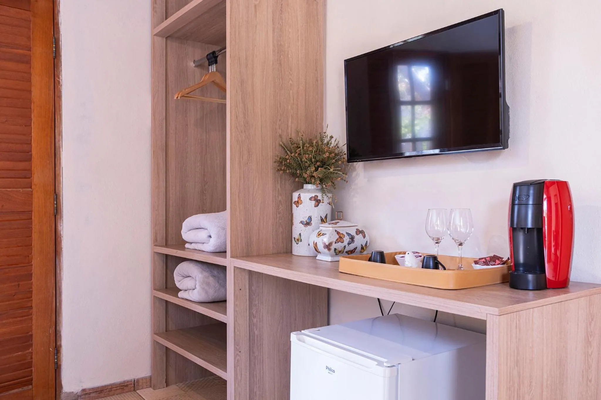 TV and multimedia in Pousada Vereda da Serra