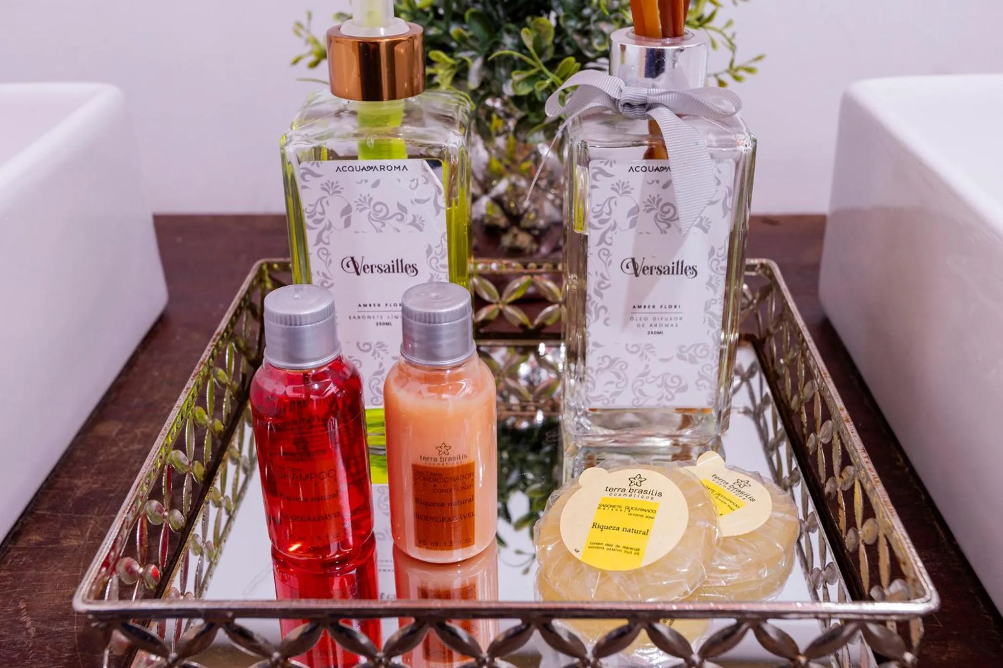 Bathroom in Pousada Vereda da Serra