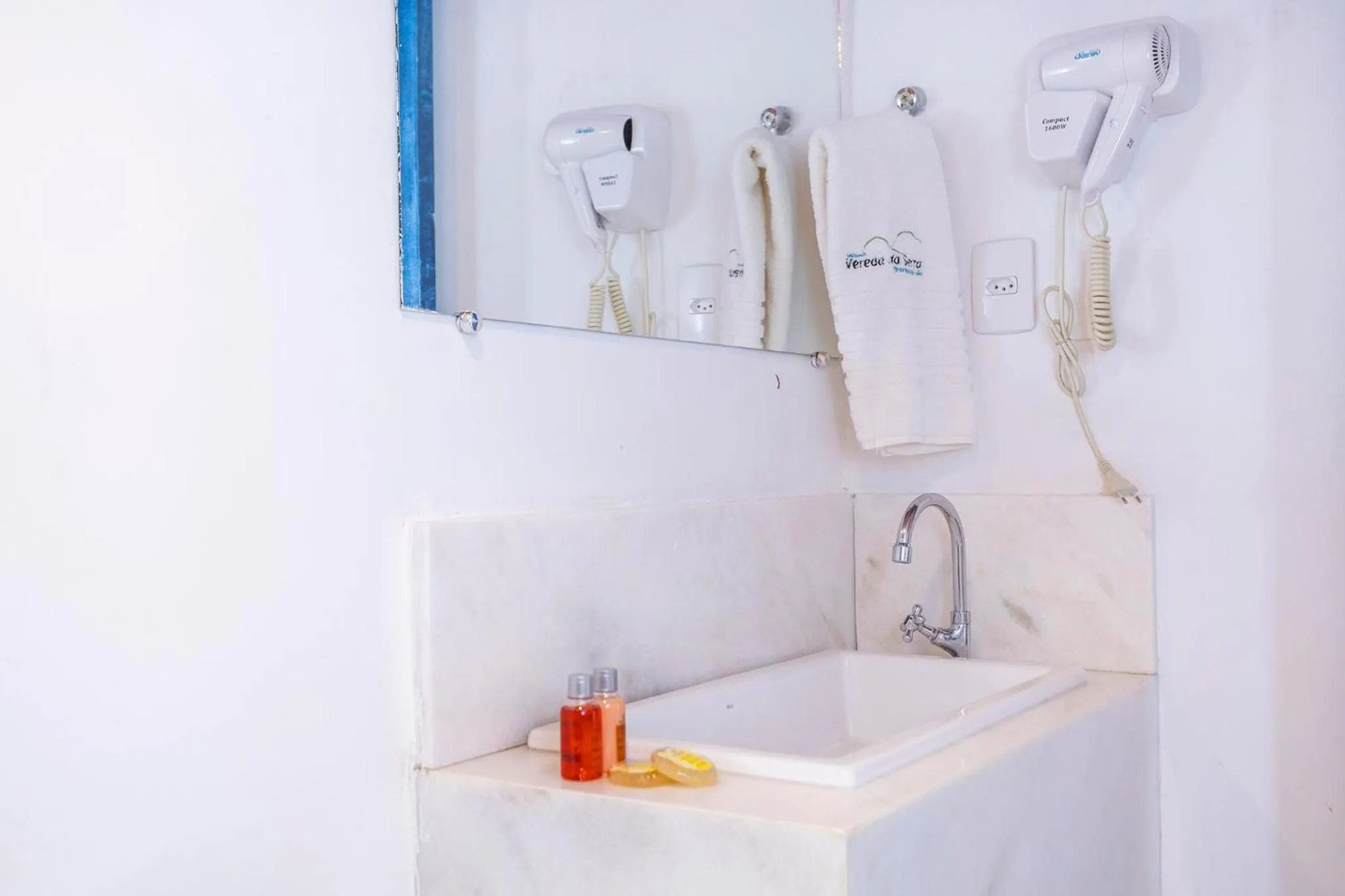 Bathroom in Pousada Vereda da Serra