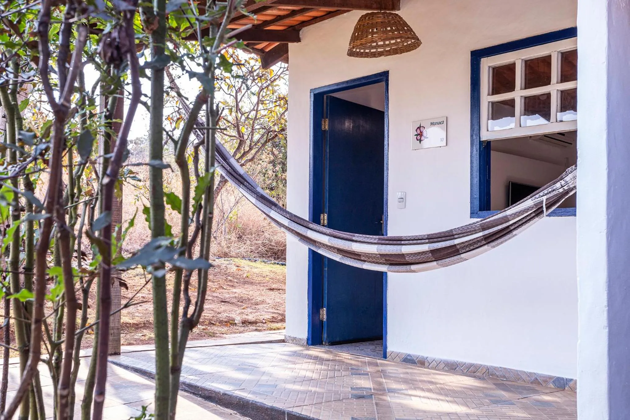 Patio in Pousada Vereda da Serra