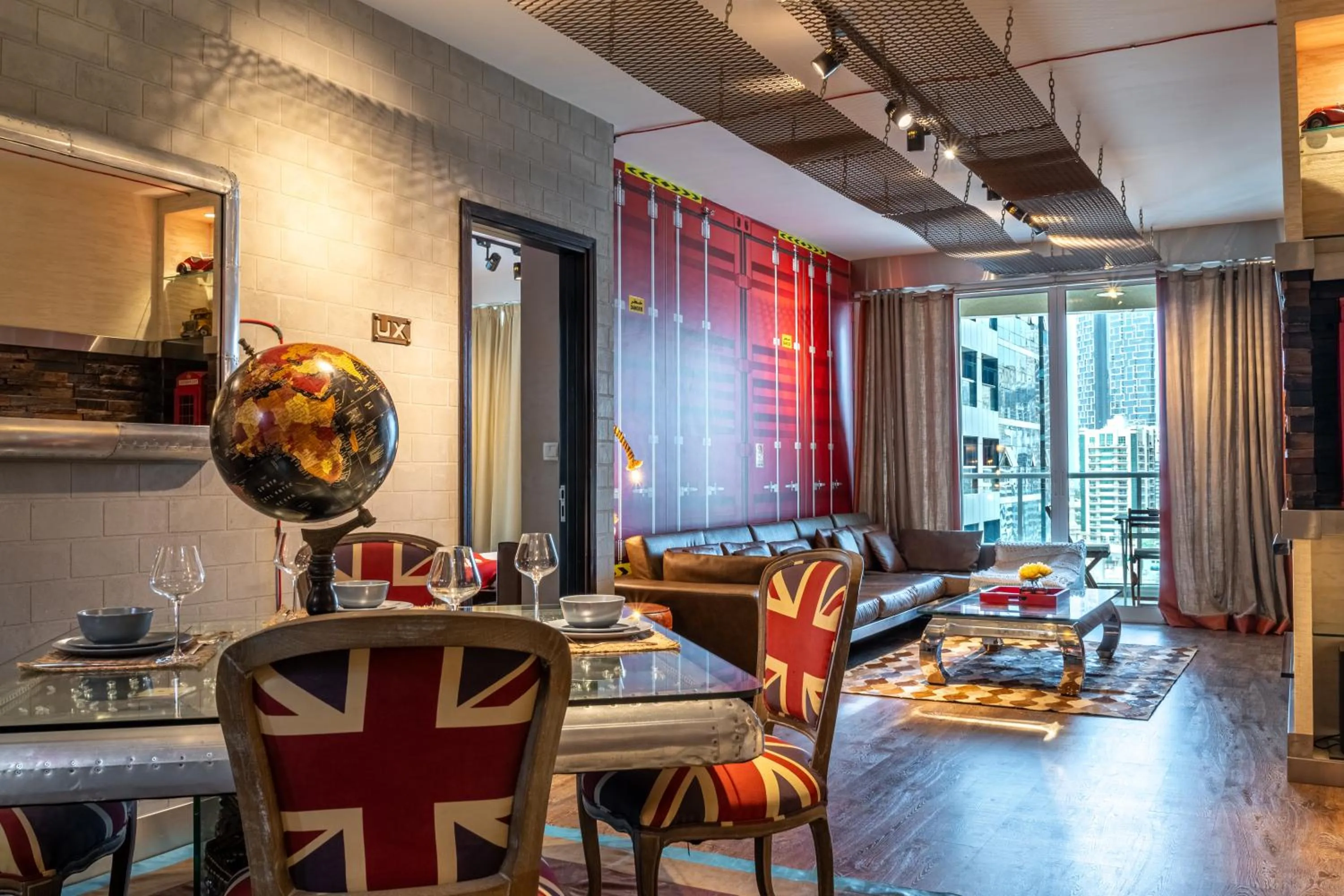 Seating area in Paradise of the Mind by Lagom