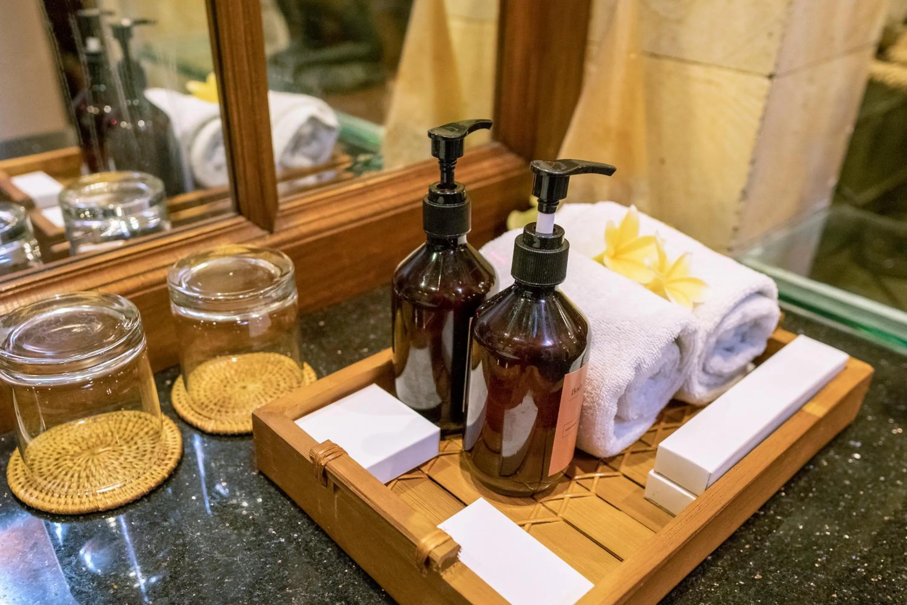 towels in Rumah Pesik Art & Heritage Hotel