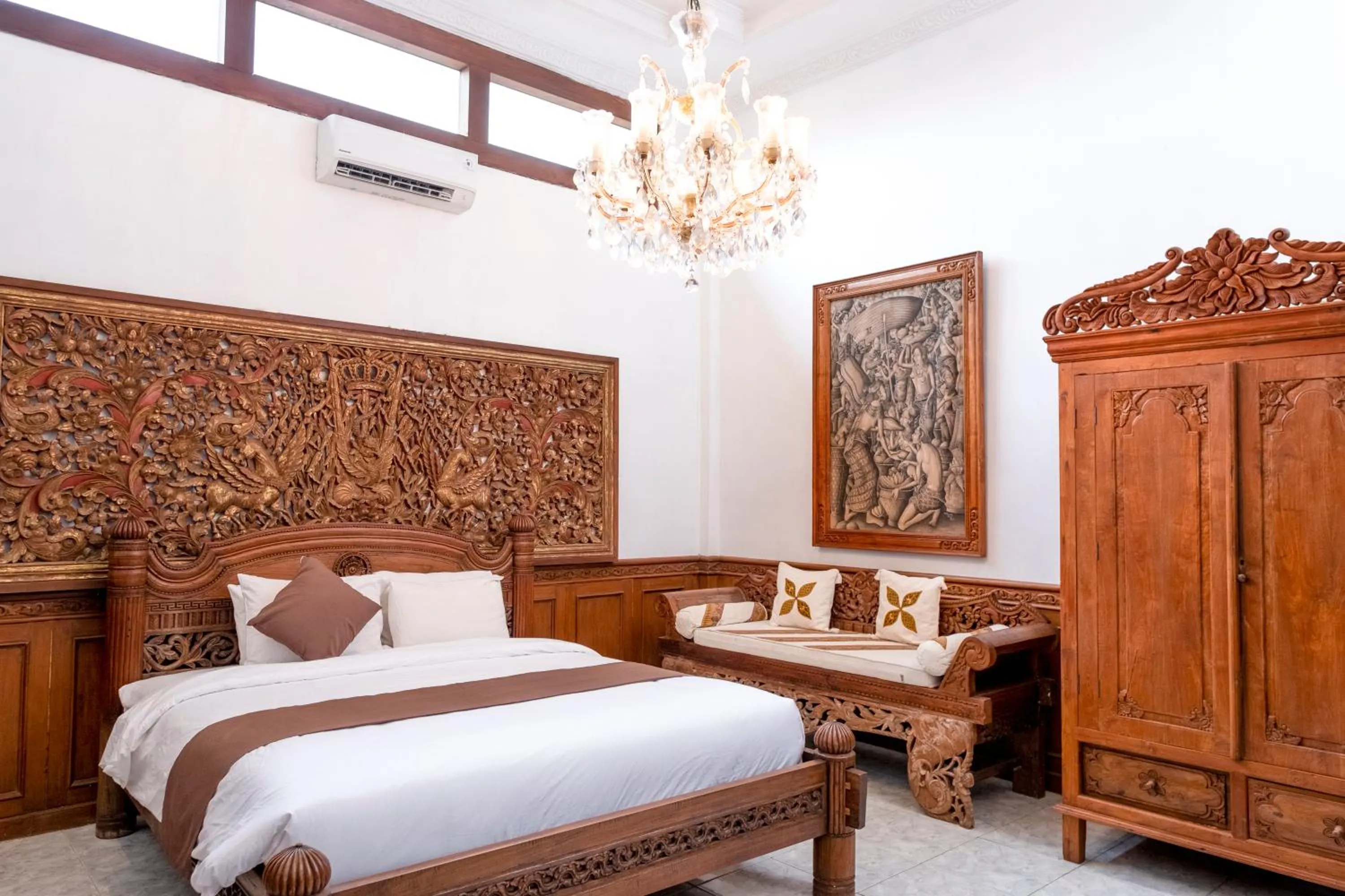 Bedroom, Bed in Rumah Pesik Art & Heritage Hotel