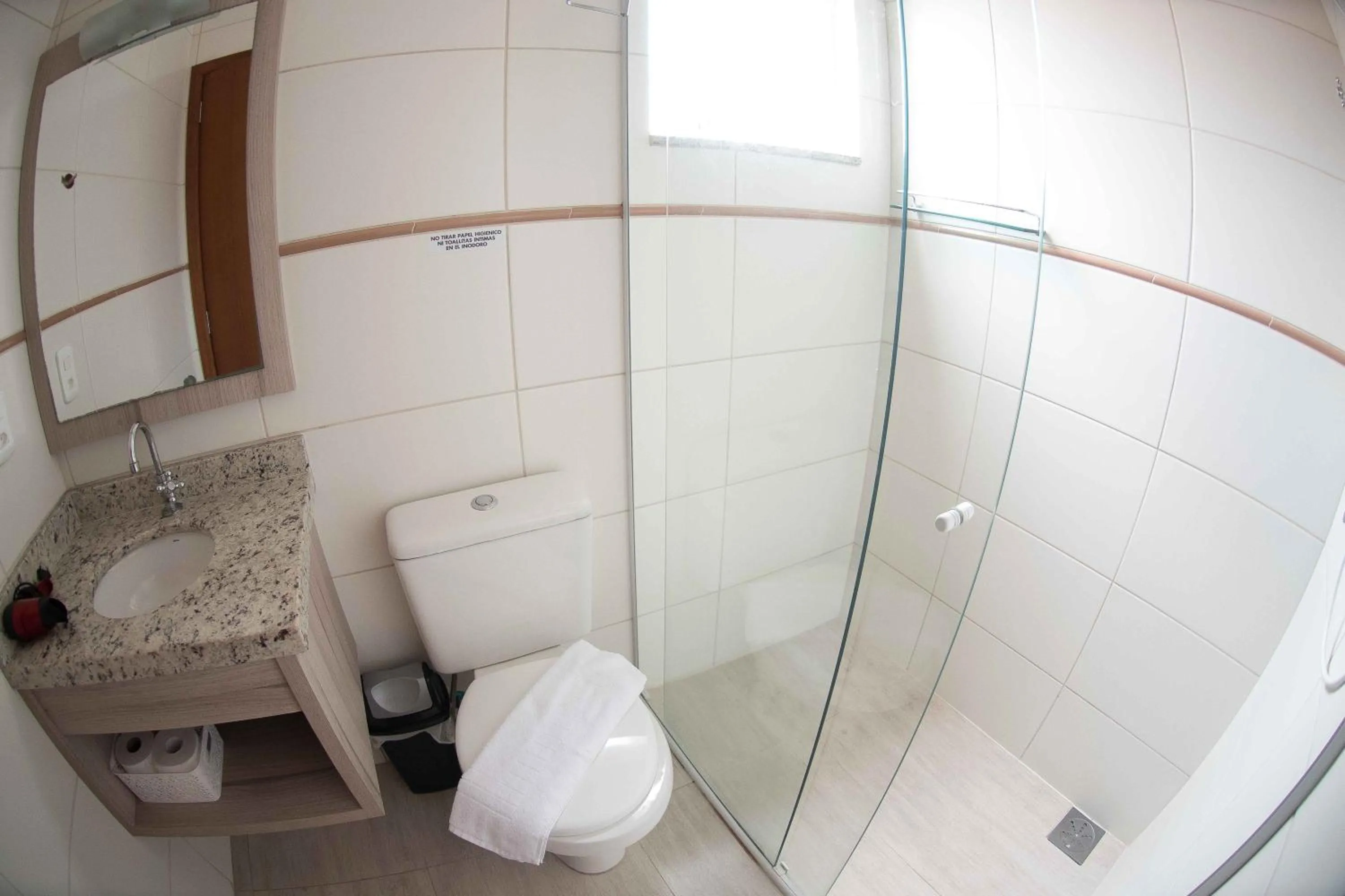 Bathroom in Pousada Dom Toazza