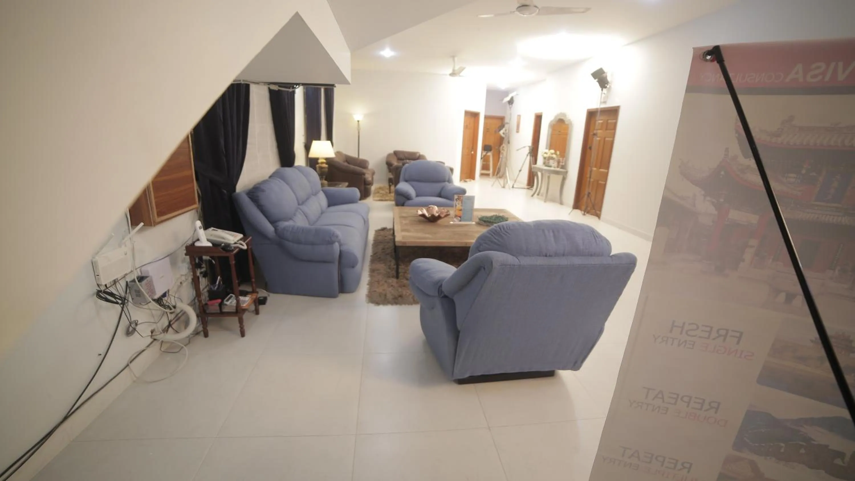 Living room in Four Squares by WI Hotel