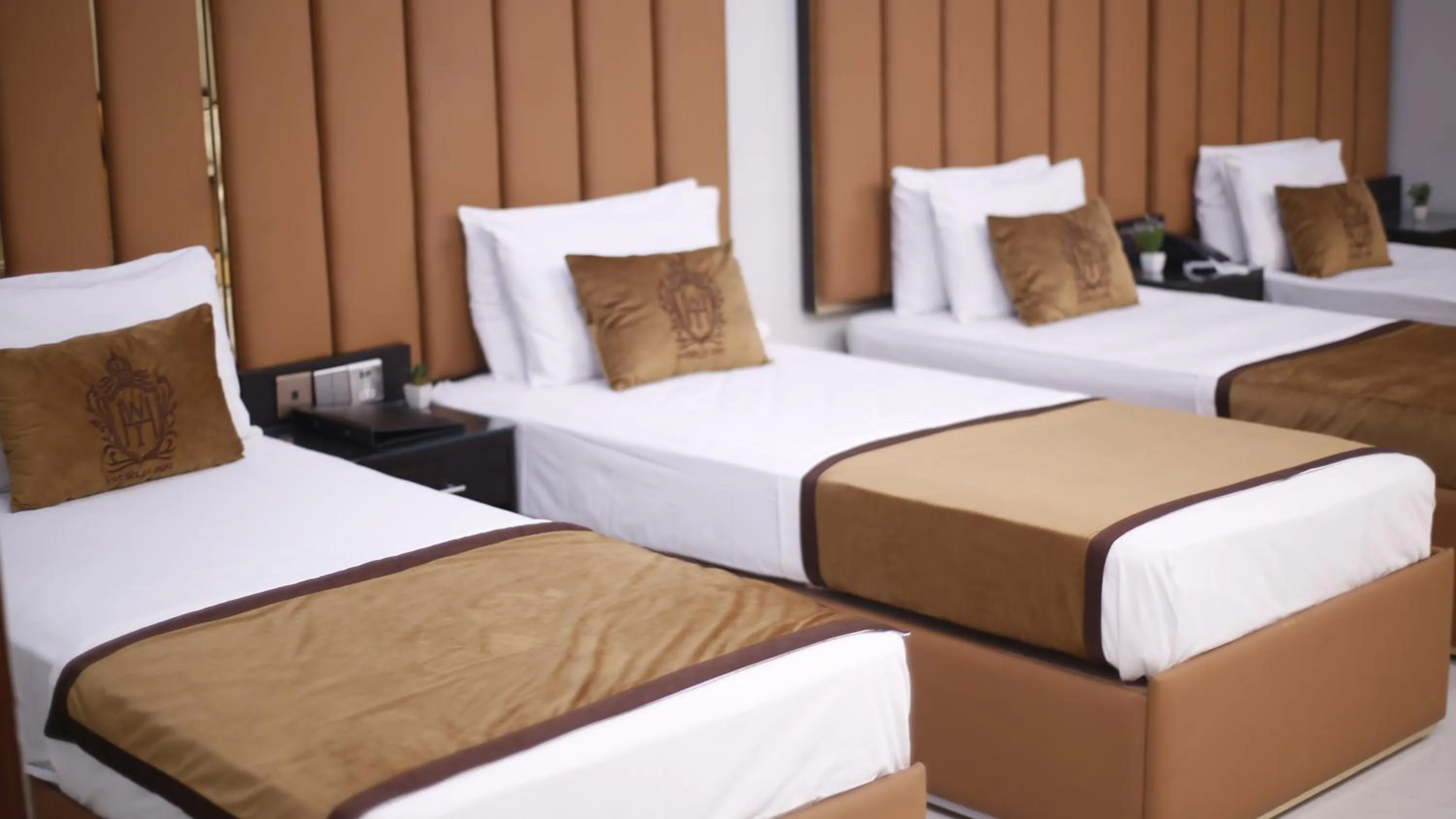 Bed in Four Squares by WI Hotel