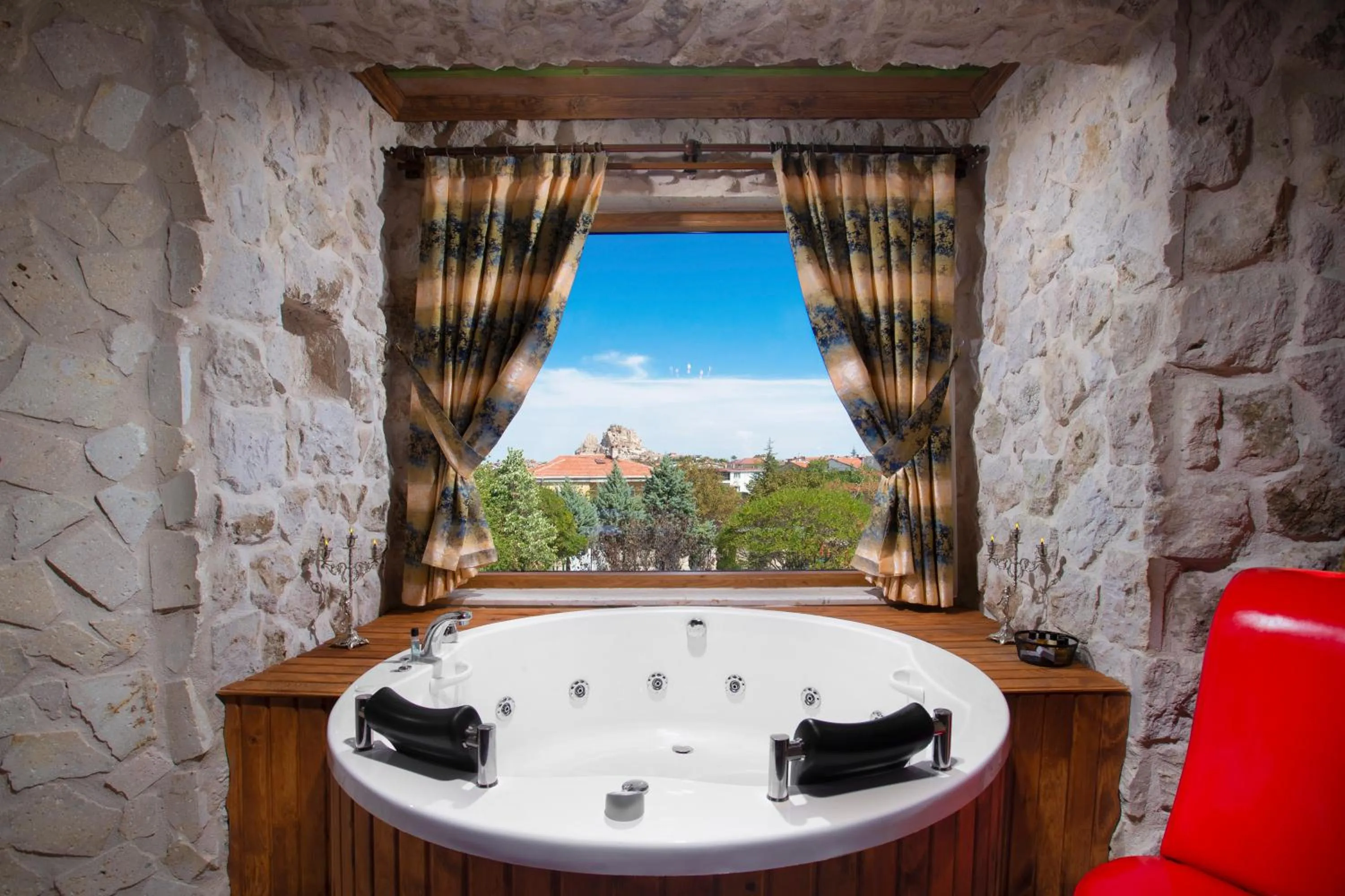 Natural landscape in Cappadocia Fiesta Stone House