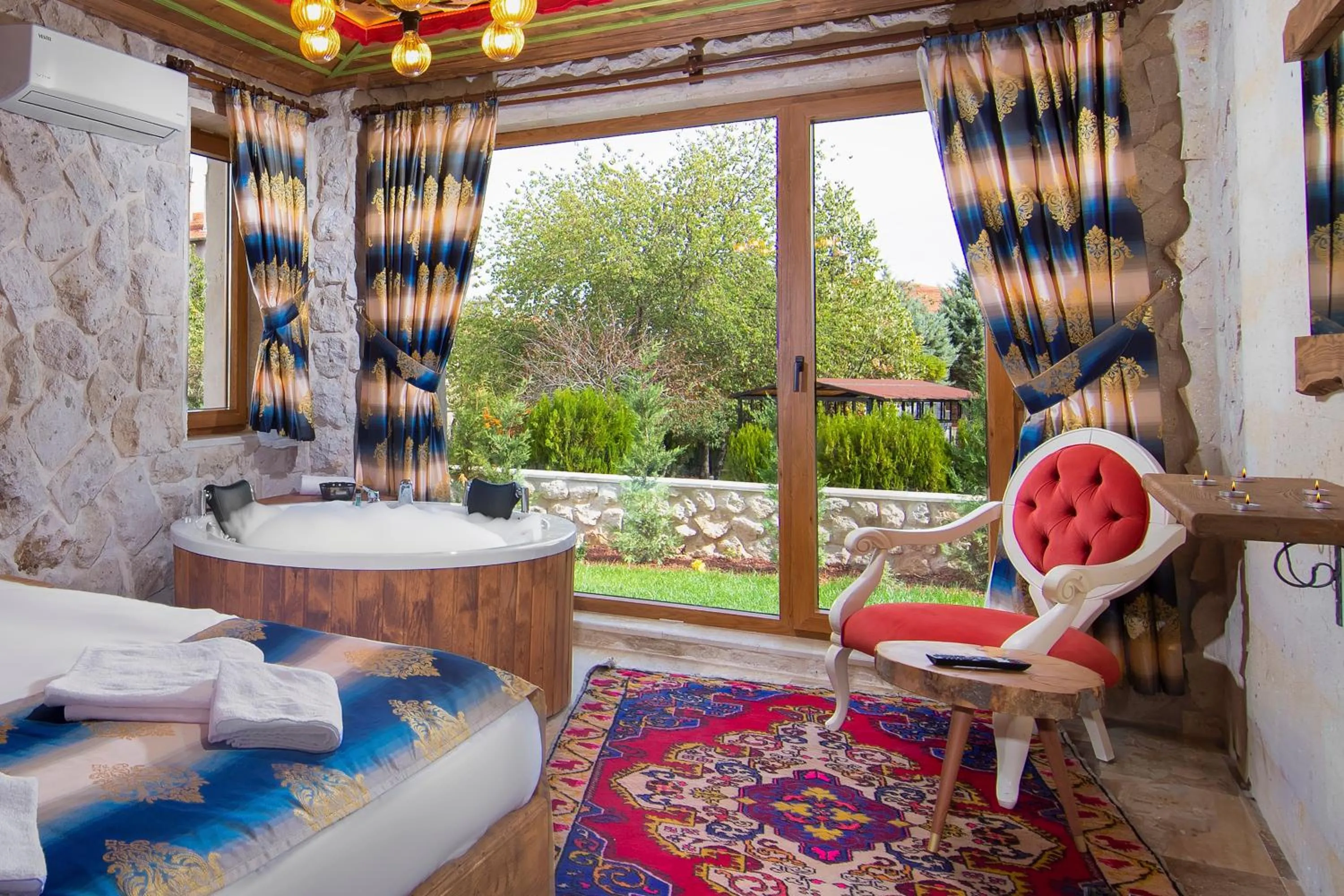 Natural landscape in Cappadocia Fiesta Stone House