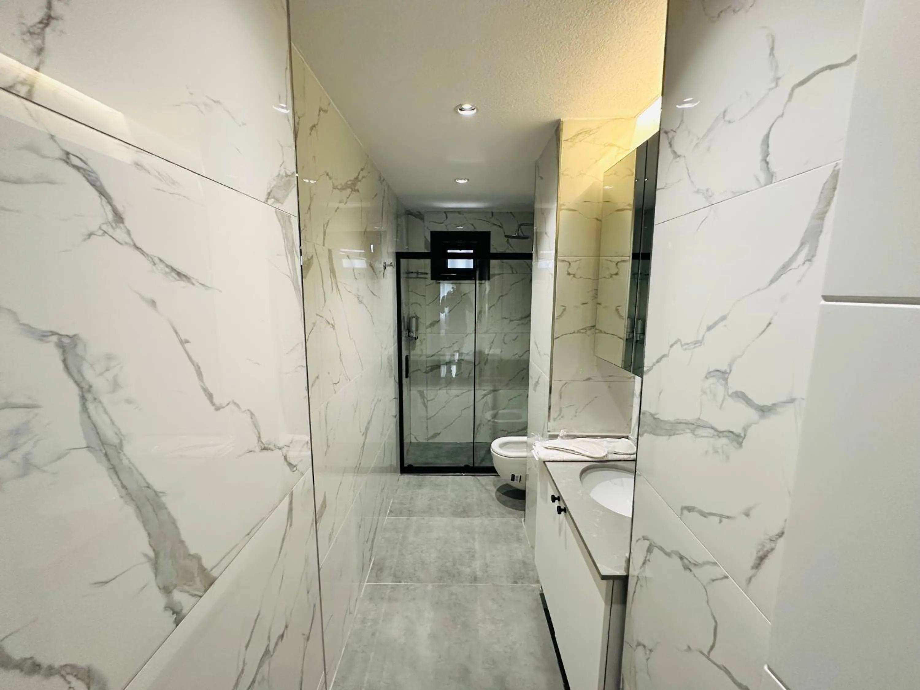 Shower in Rose Point Residence